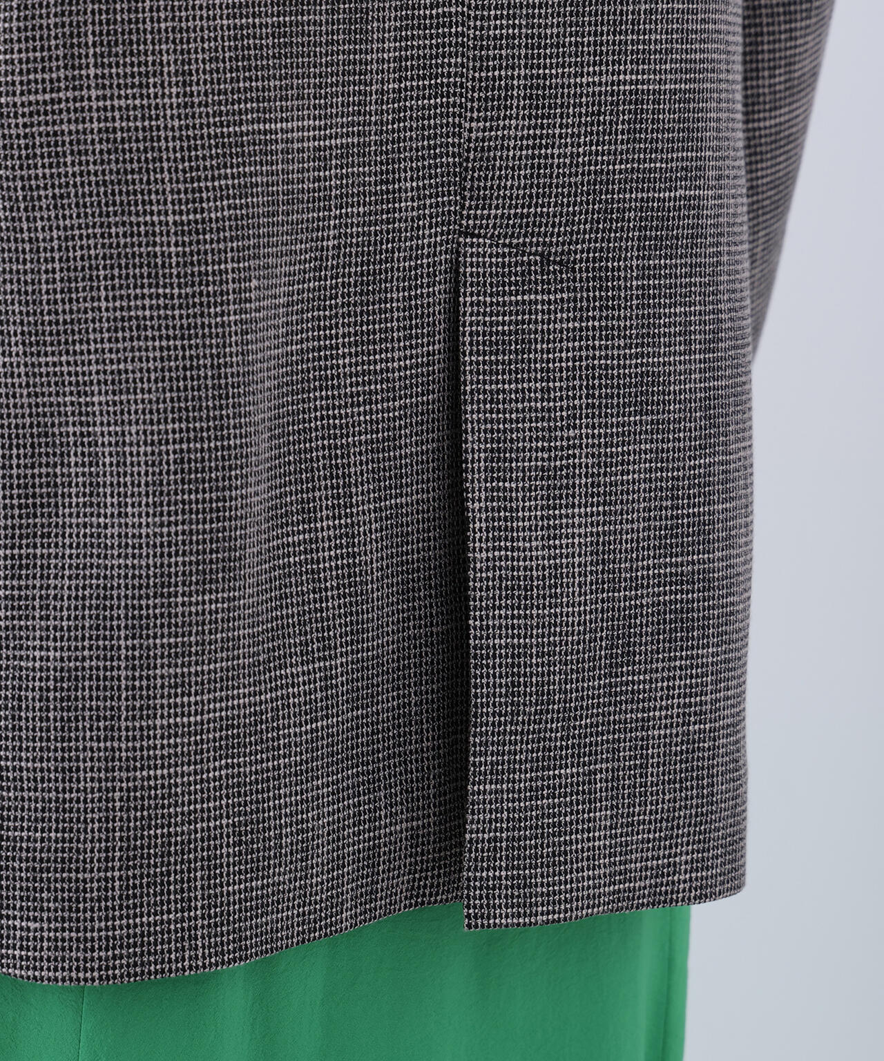 からみ織りダブルジャケット