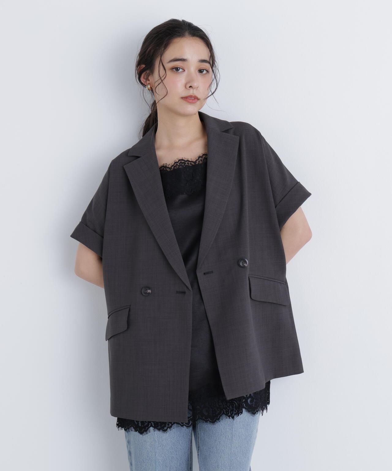 162cm 着用サイズ:FR