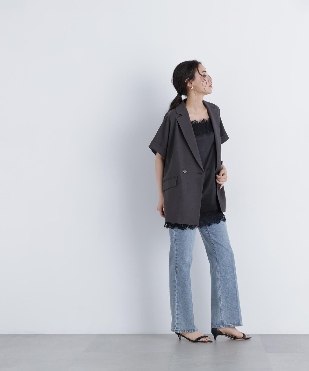 162cm 着用サイズ:FR