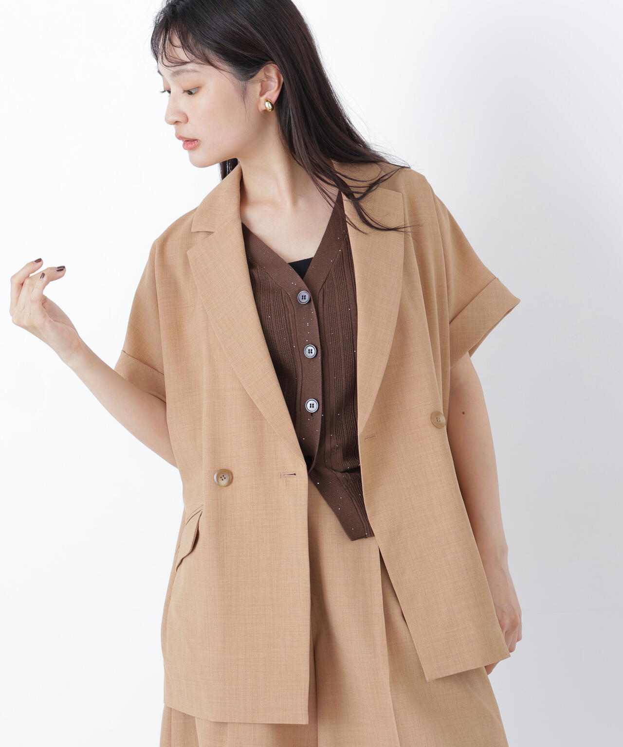162cm 着用サイズ:FR