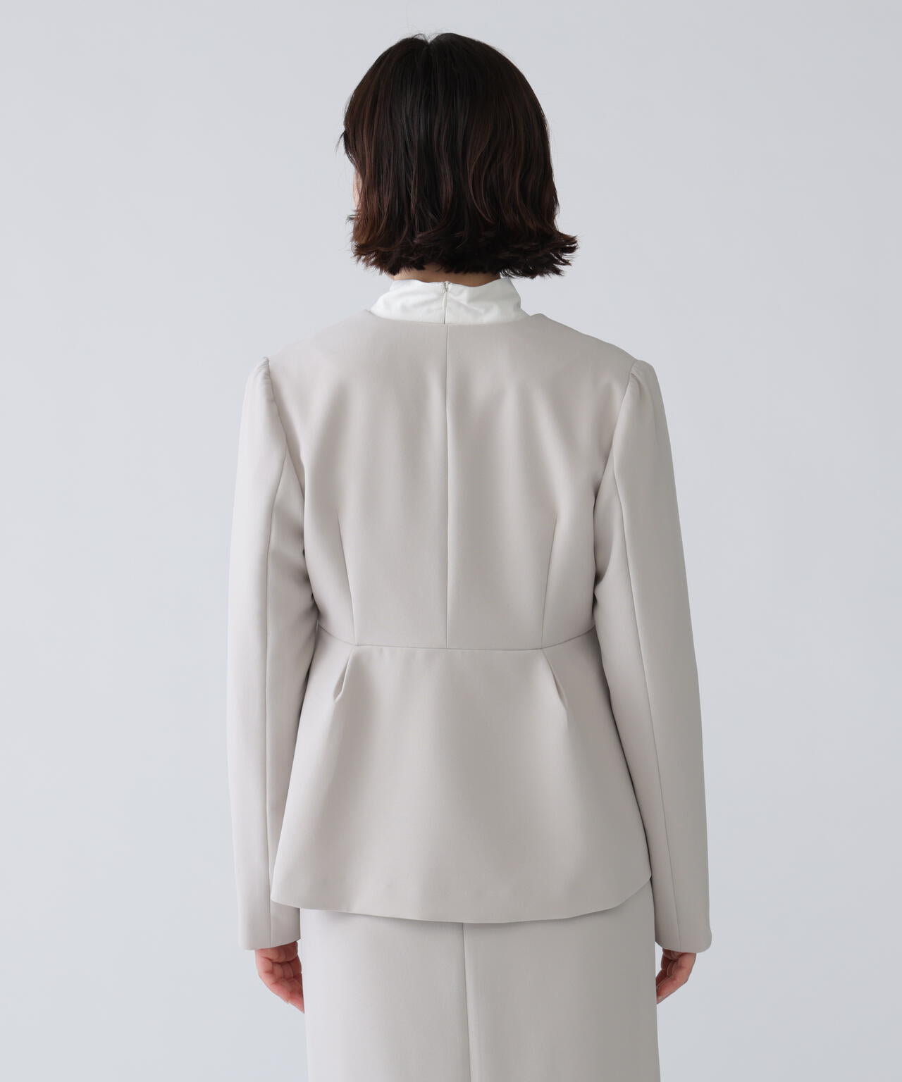 【365ユーティリティ】静電軽減テープ使用洗えてシワになりづらいスカートセットアップ