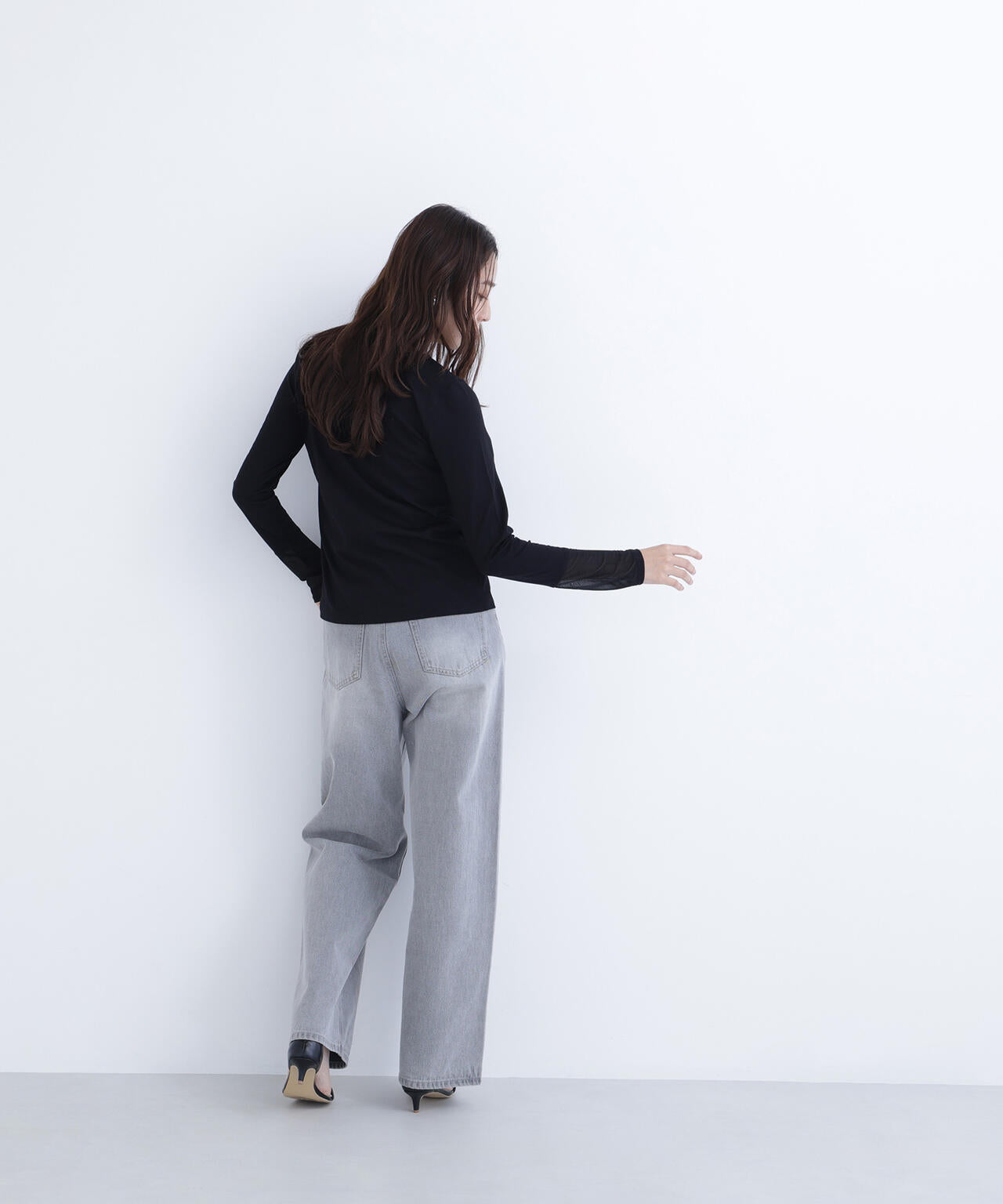 シアーカフスカットソー