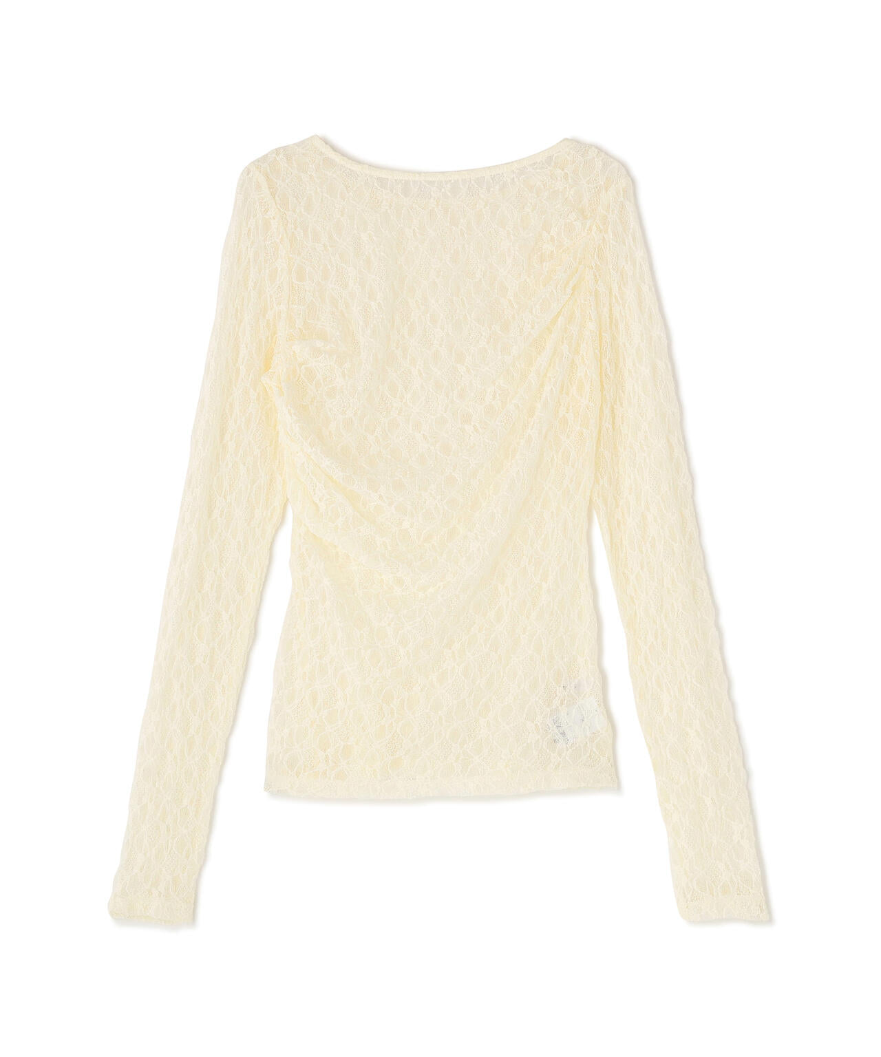 レースドレープカットソー