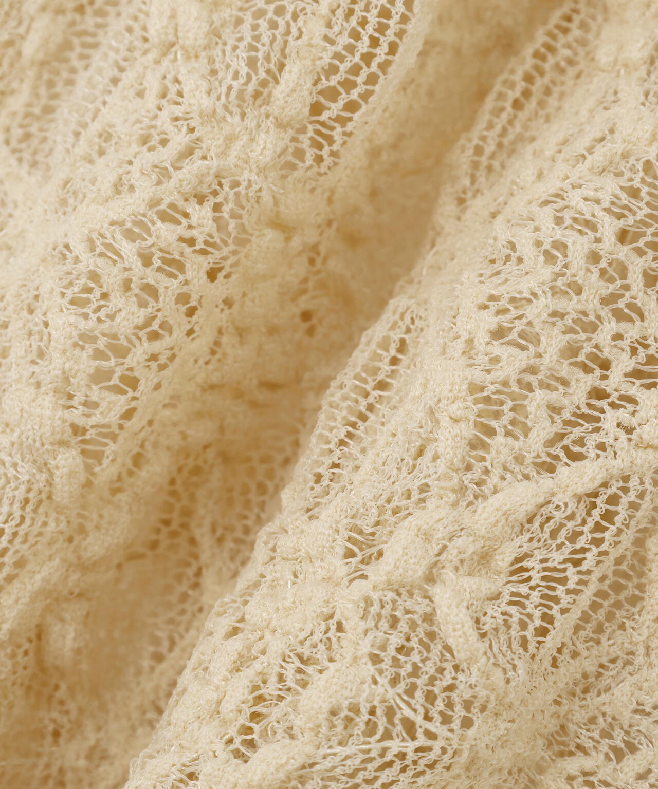 レースドレープカットソー