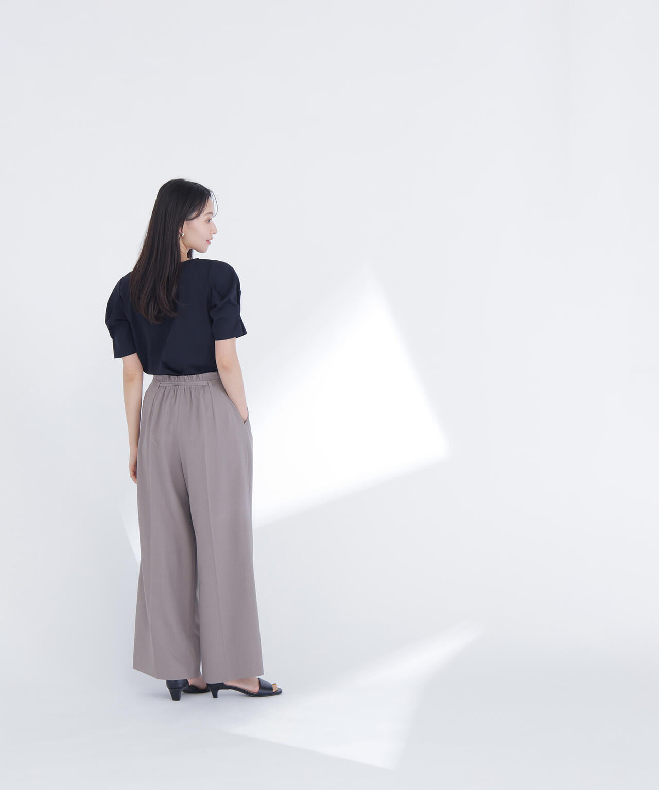 【6/16 ~6/18 2buy10%OFF 対象商品】ベーシックTシャツ フォルムスリーブ