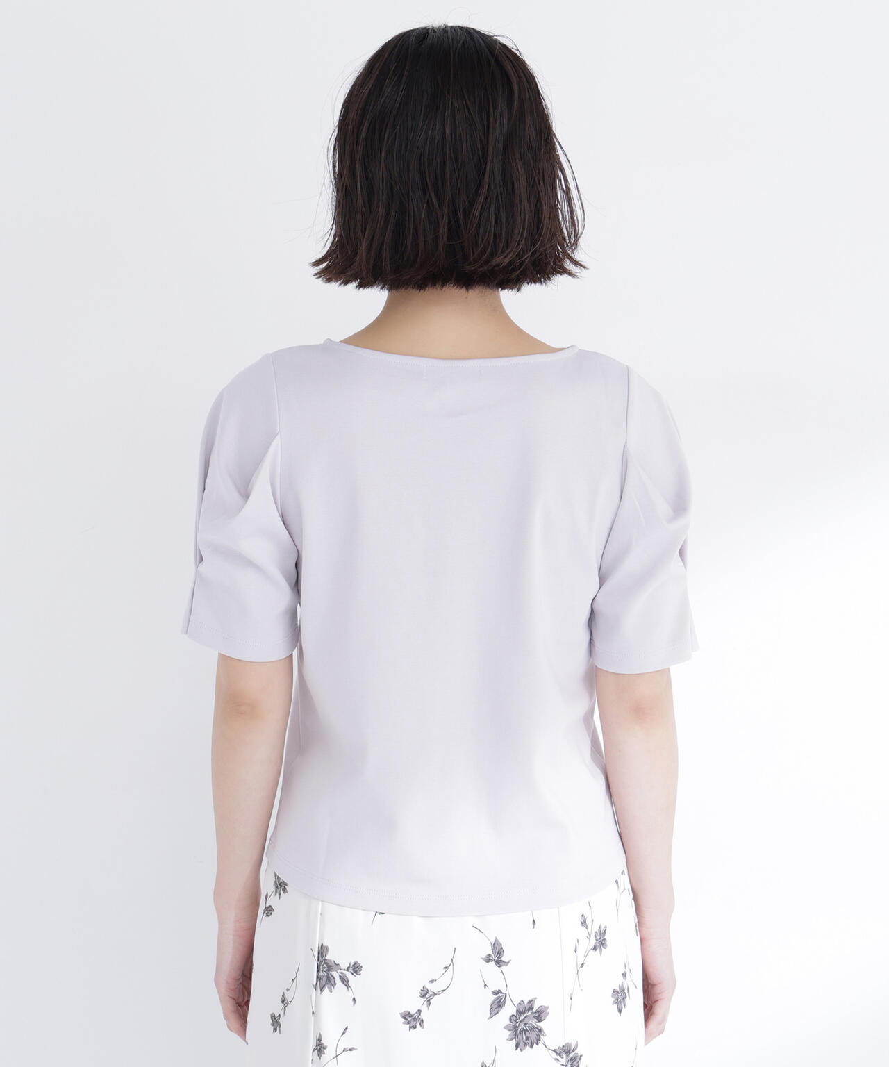 ベーシックTシャツ フォルムスリーブ