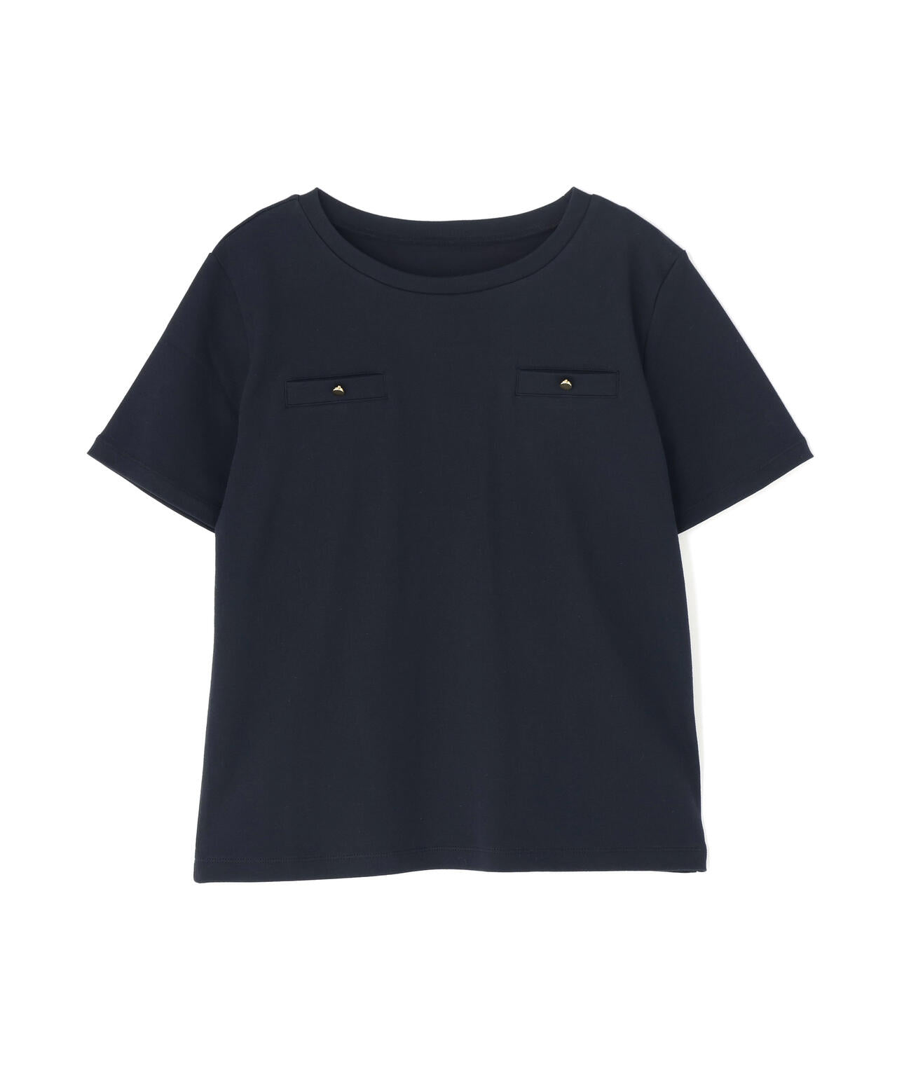【6/16 ~6/18 2buy10%OFF 対象商品】ベーシックTシャツ フェイクポケット付き
