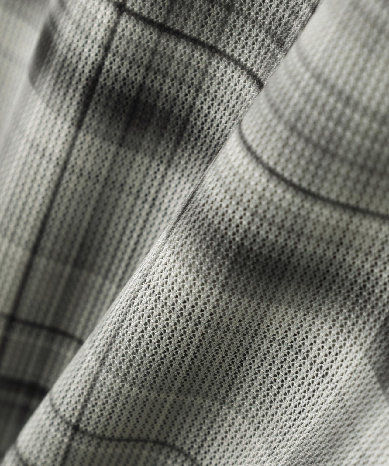 シアーチェックオフショルトップス