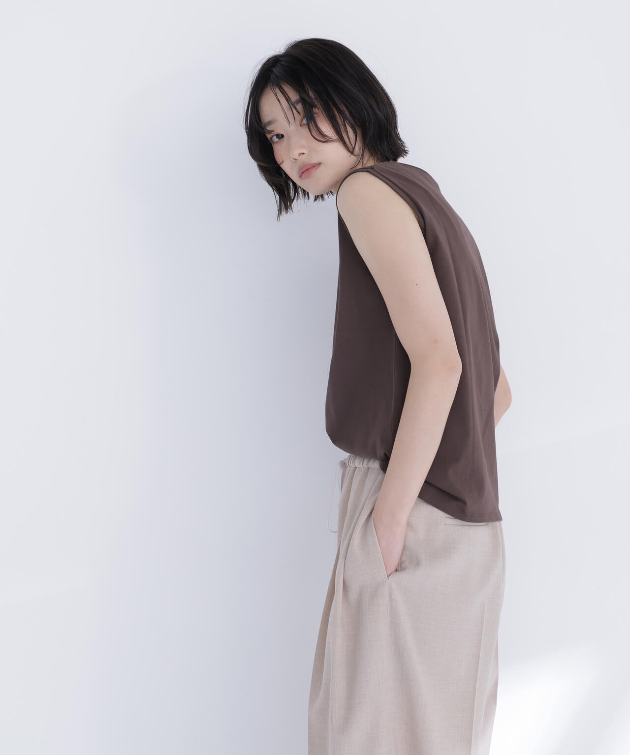 168cm B:78 W:57 H:87 着用サイズ:FR