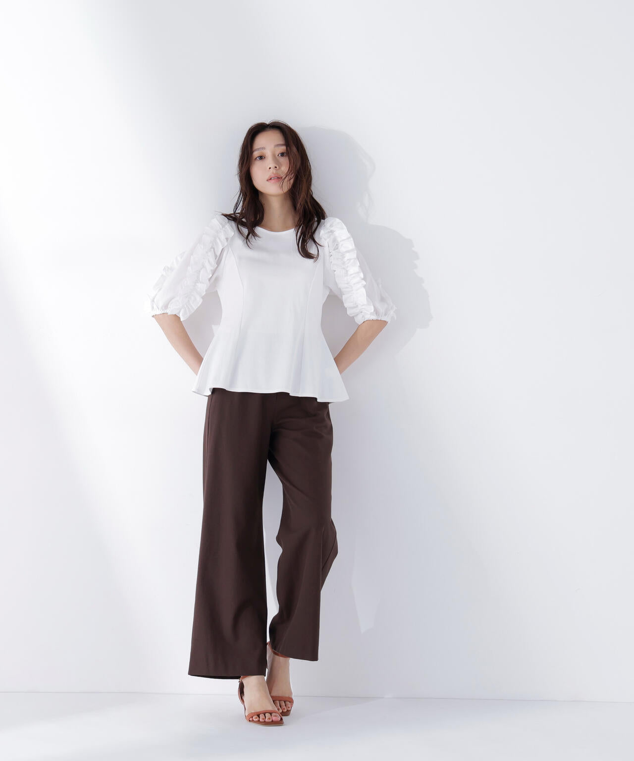 165.5cm 着用サイズ:FR