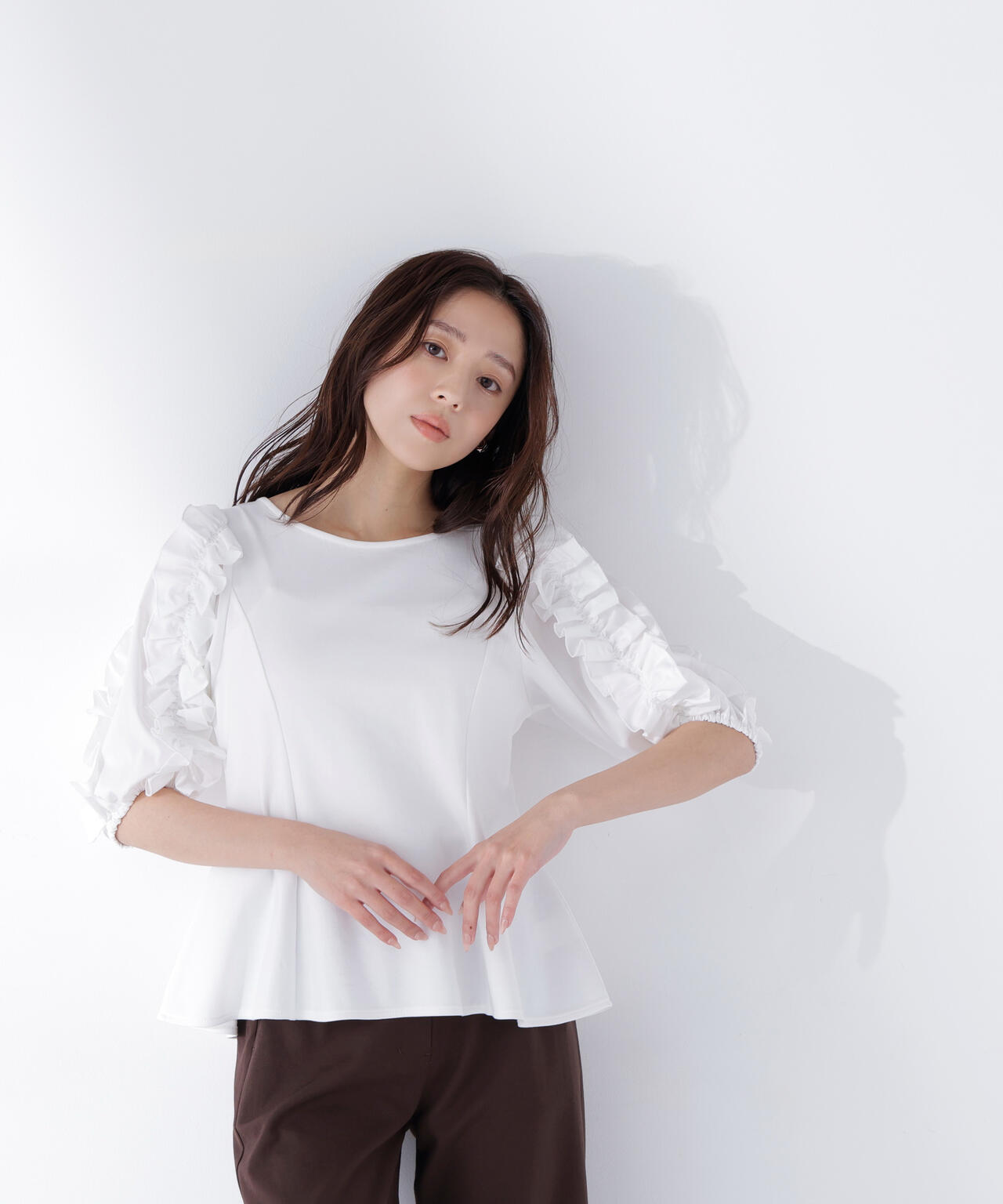 165.5cm 着用サイズ:FR