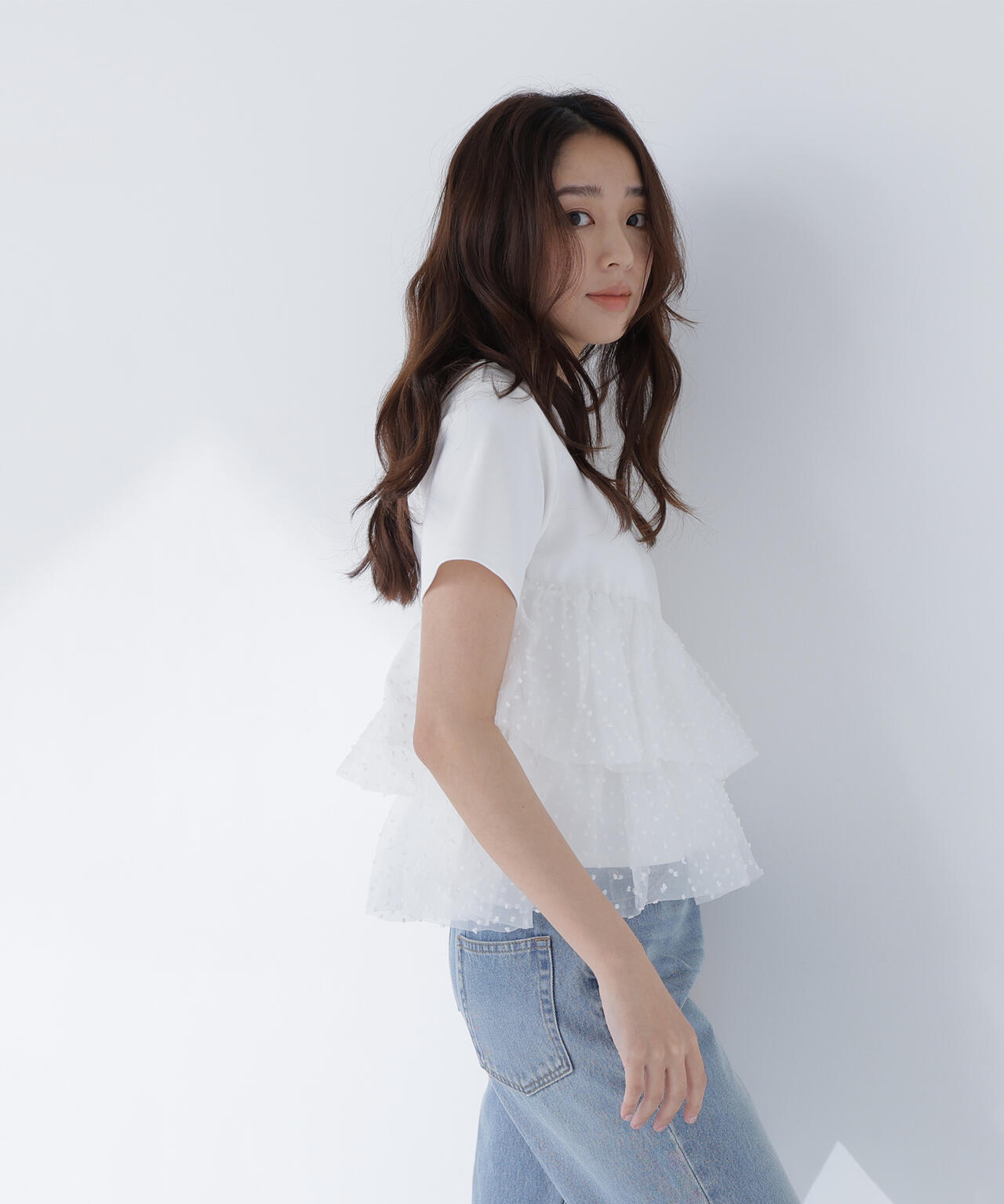 165.5cm 着用サイズ:FR