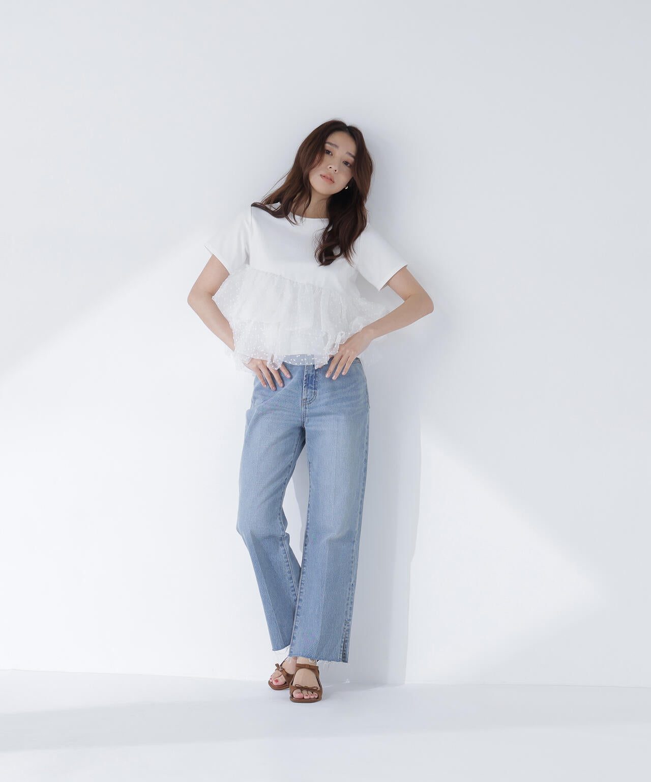 165.5cm 着用サイズ:FR