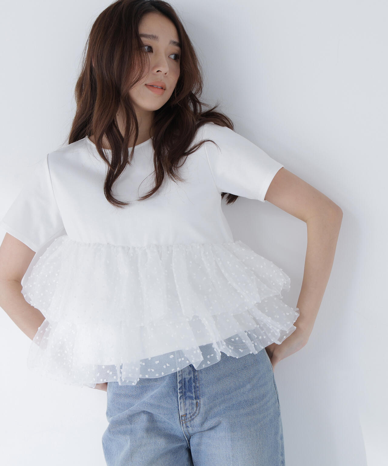 165.5cm 着用サイズ:FR