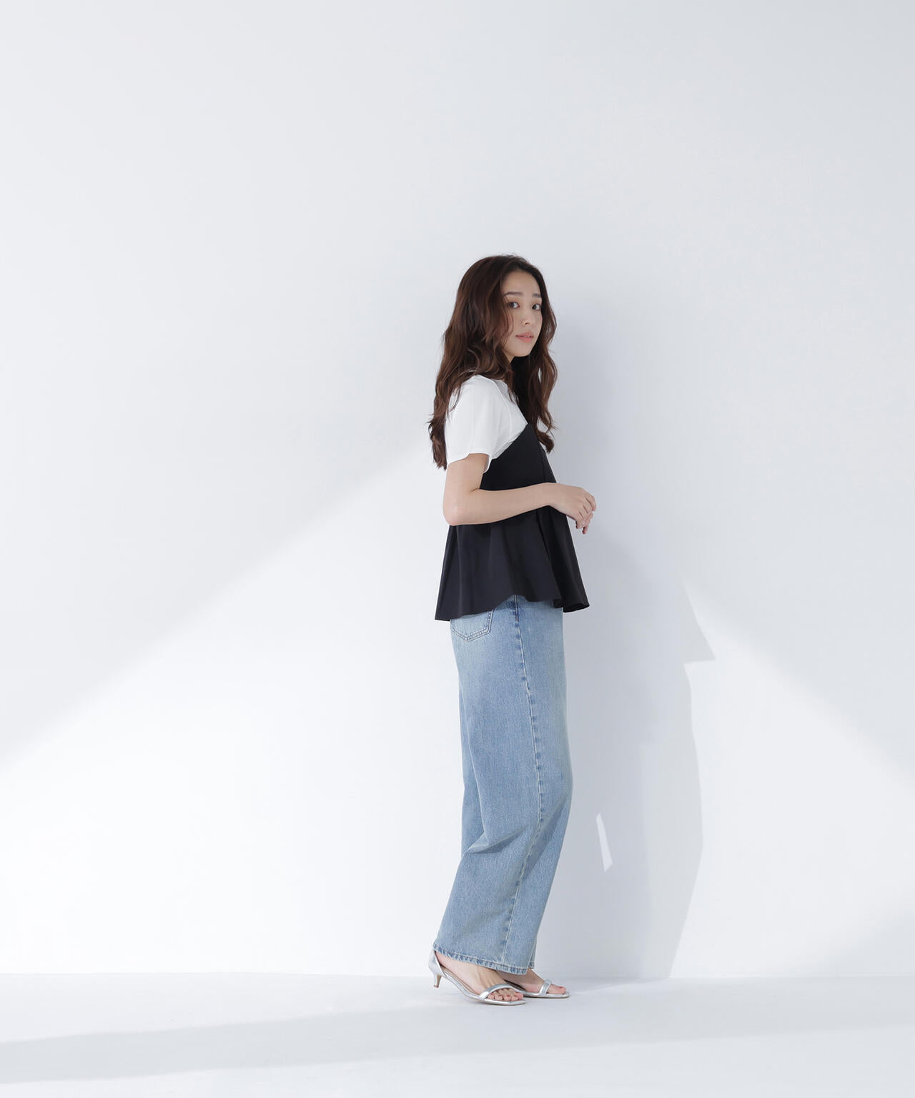 165.5cm 着用サイズ:FR