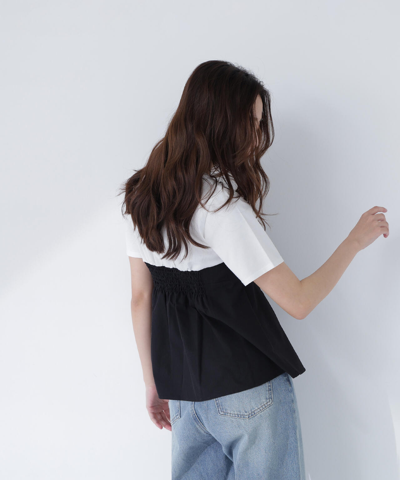 165.5cm 着用サイズ:FR