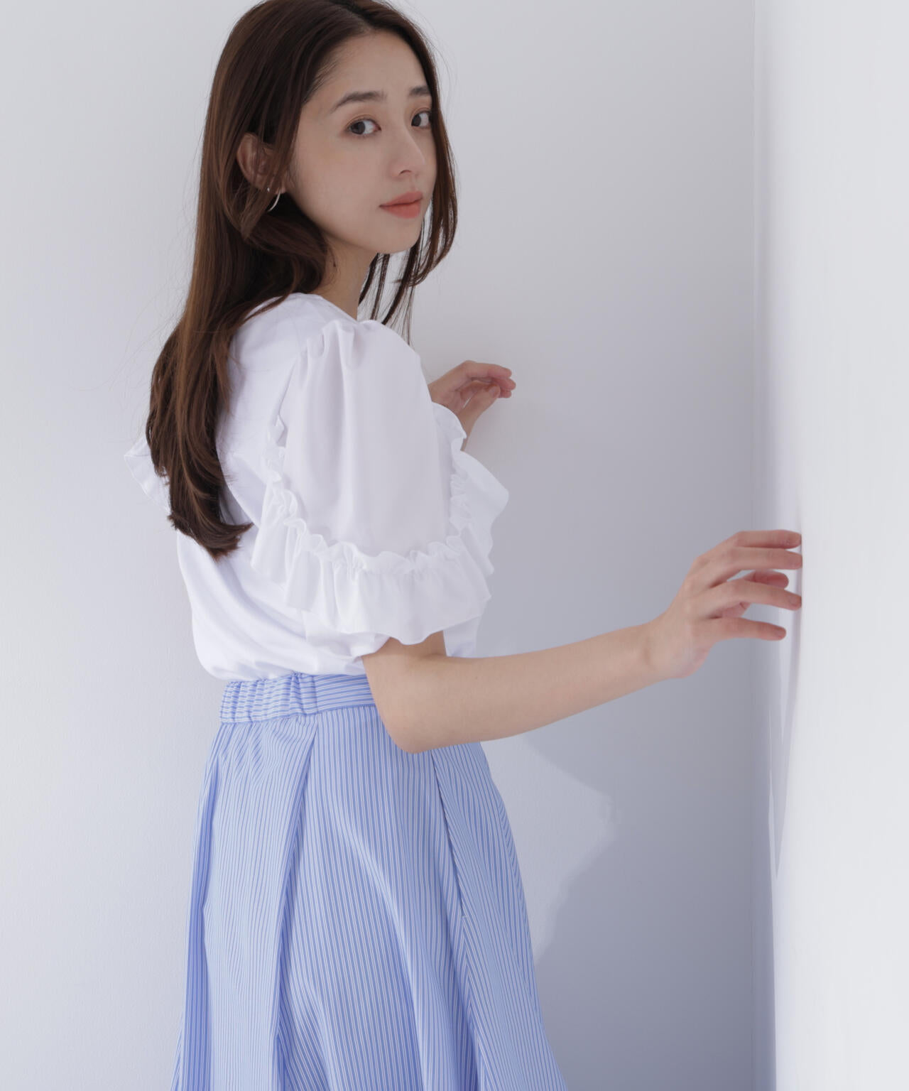 165.5cm 着用サイズ:FR