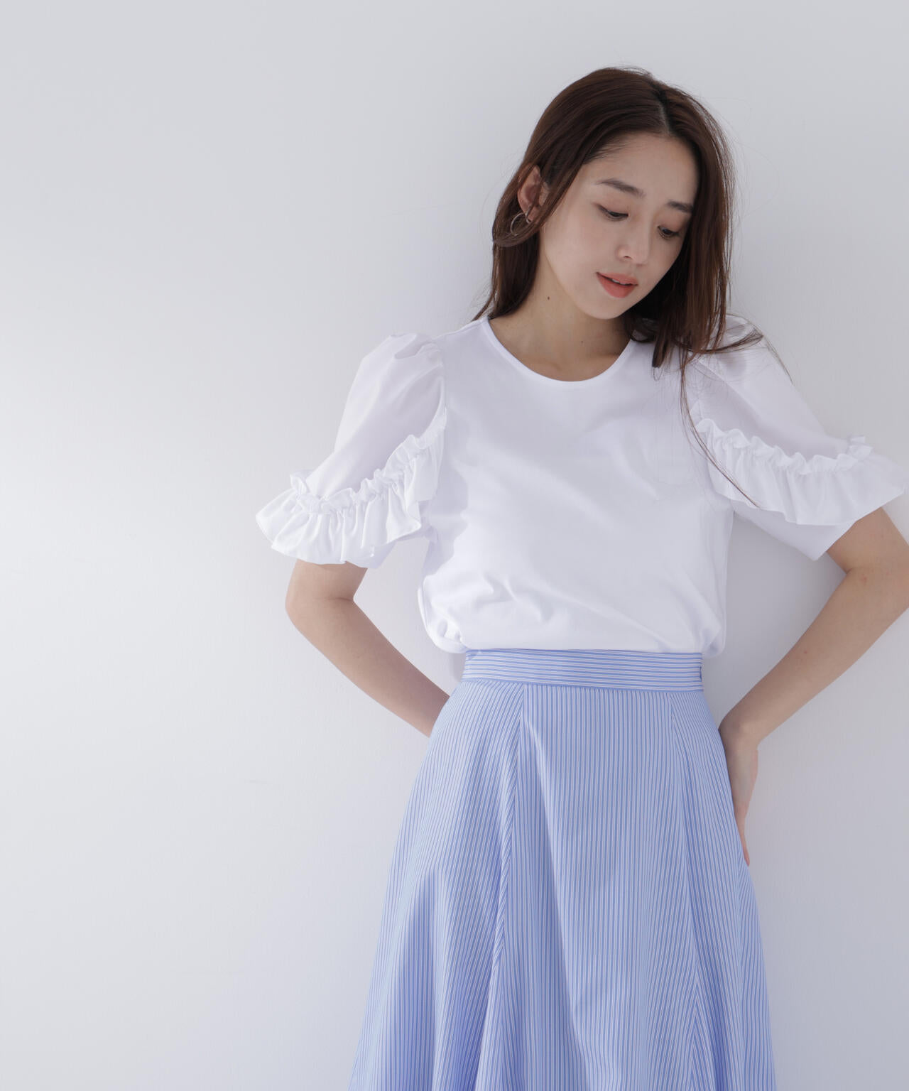 165.5cm 着用サイズ:FR