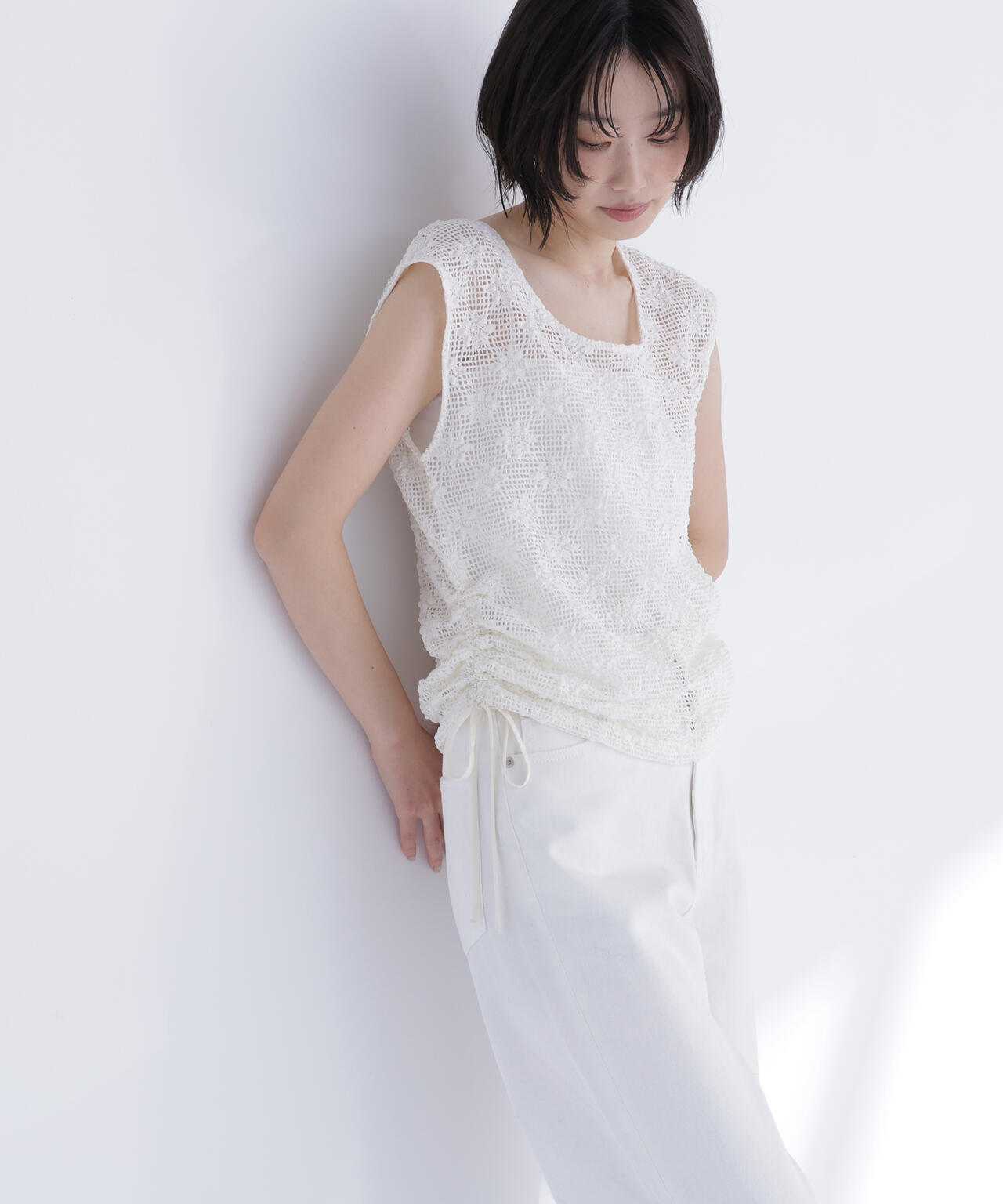 168cm B:78 W:57 H:87 着用サイズ:FR