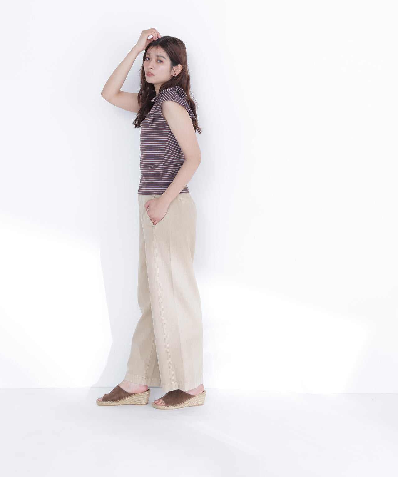 168cm 着用サイズ:FR
