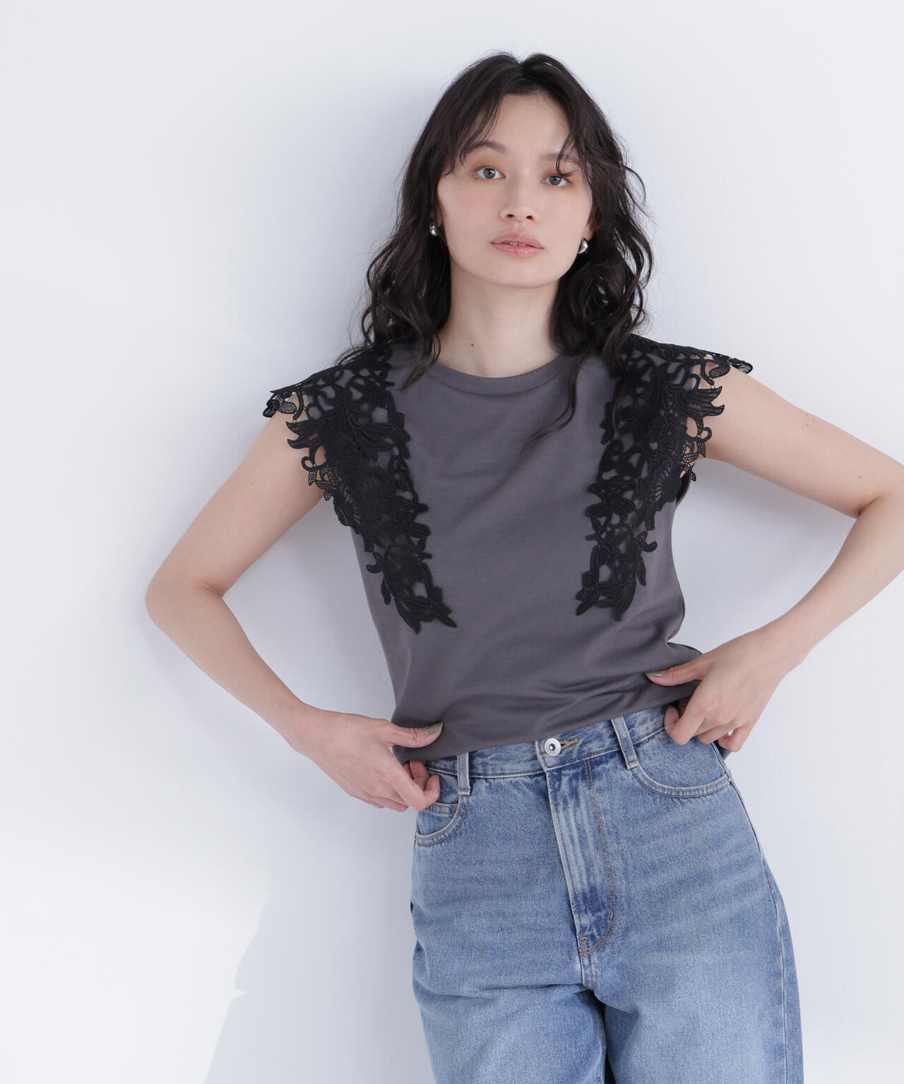165cm 着用サイズ:FR