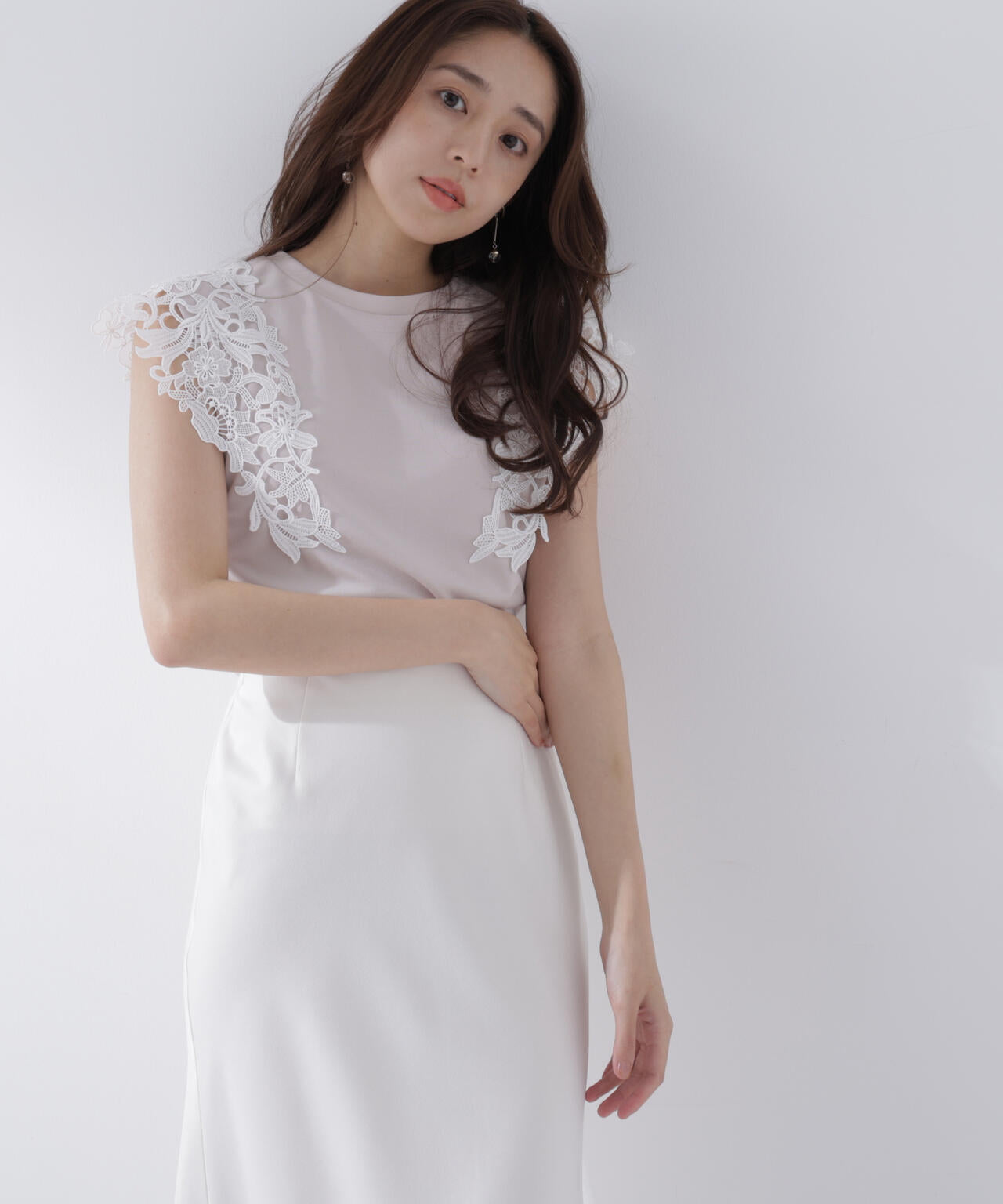 165.5cm 着用サイズ:FR