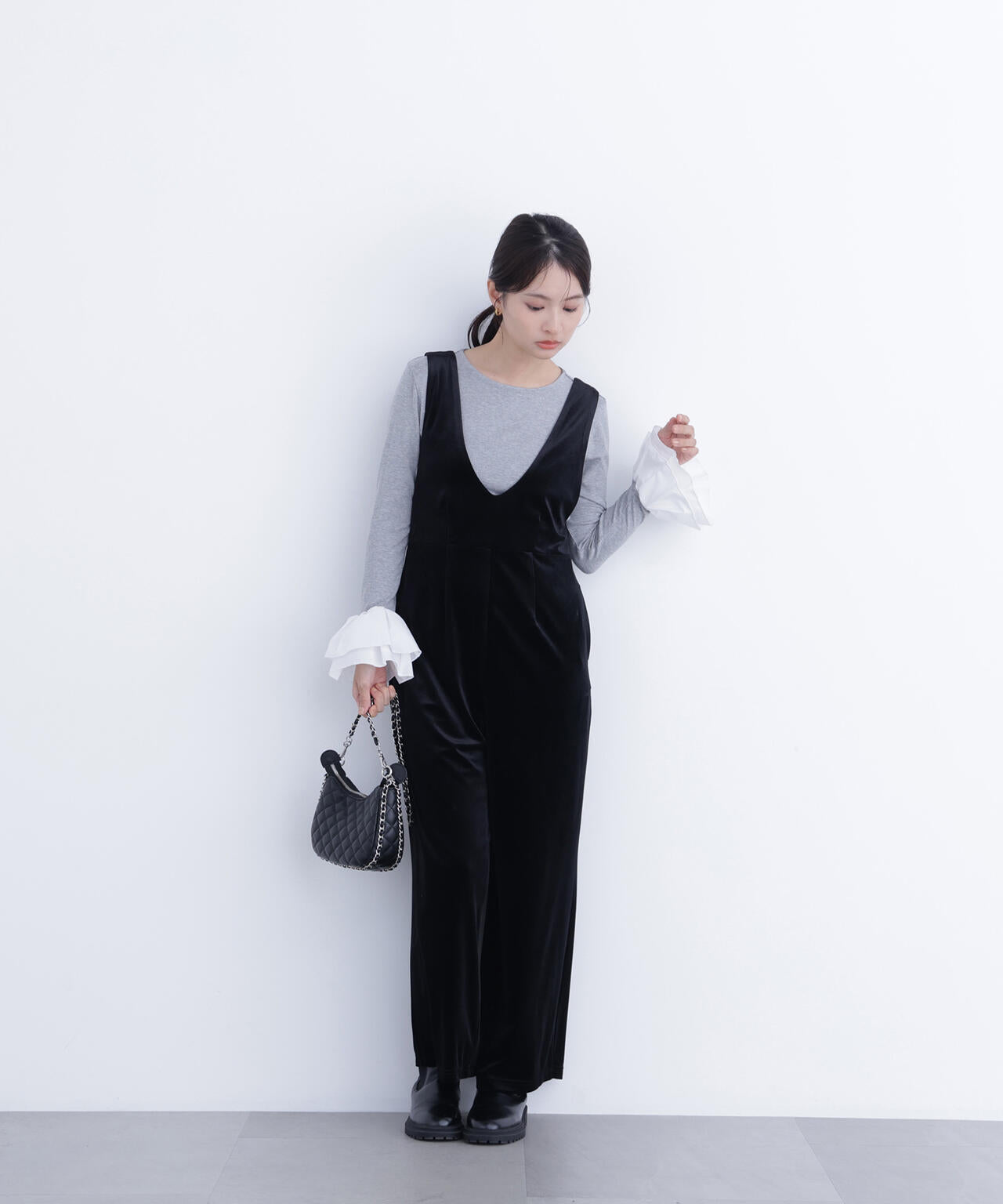 カフスドッキングカットソー