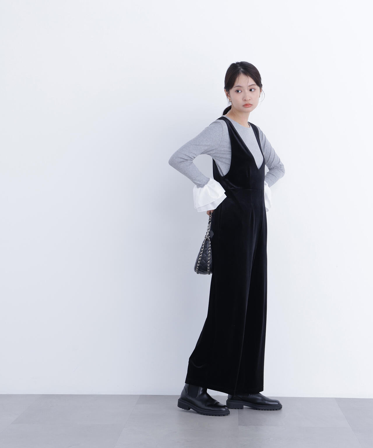 カフスドッキングカットソー