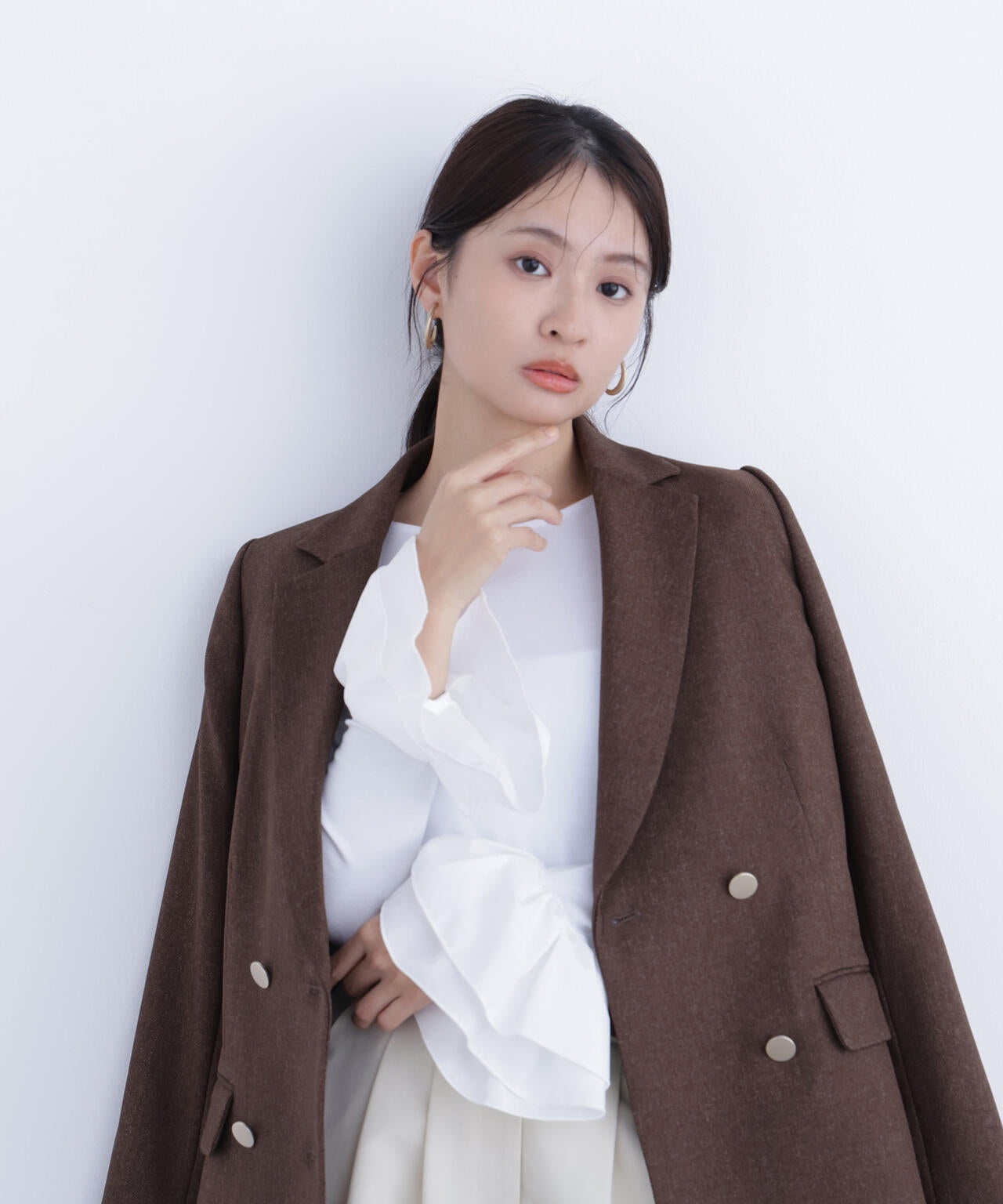 カフスドッキングカットソー