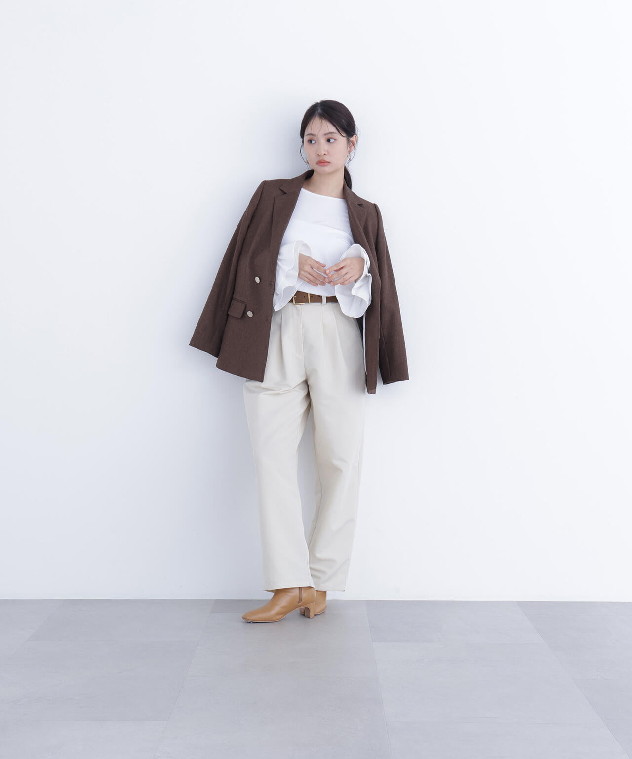 カフスドッキングカットソー