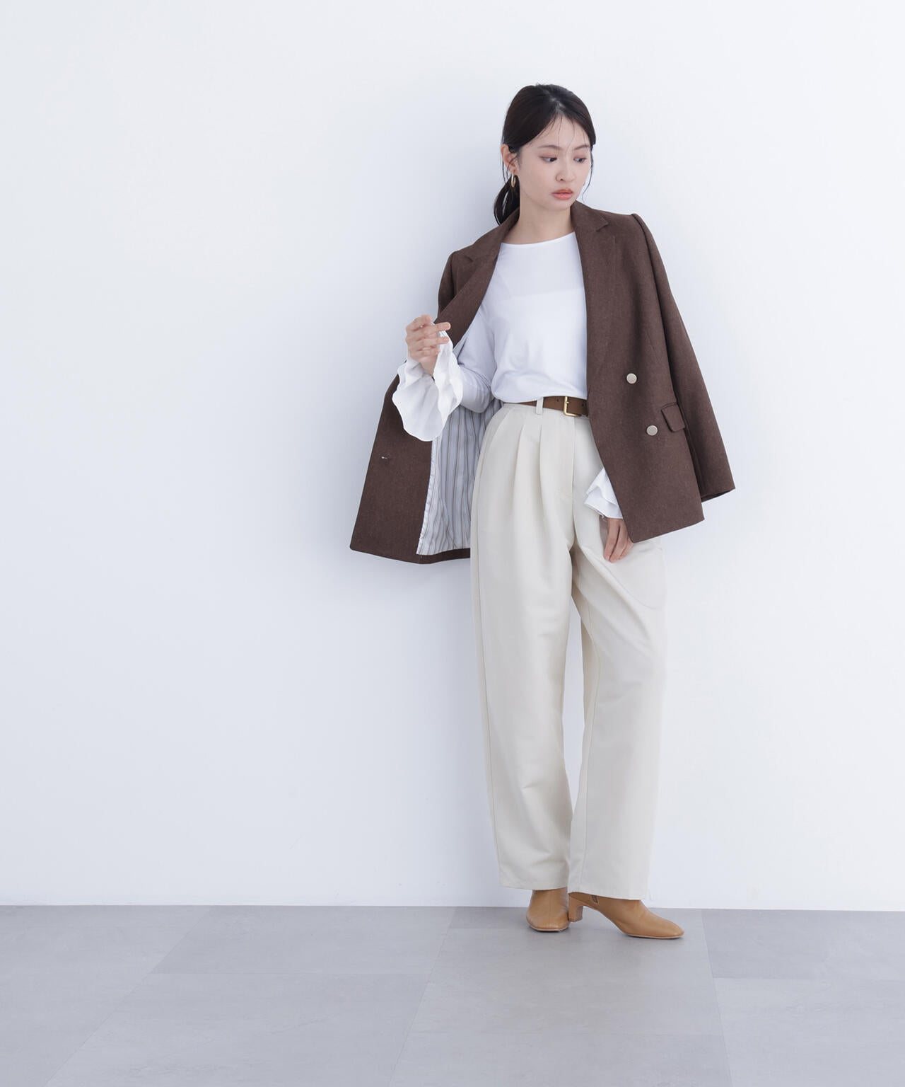 カフスドッキングカットソー