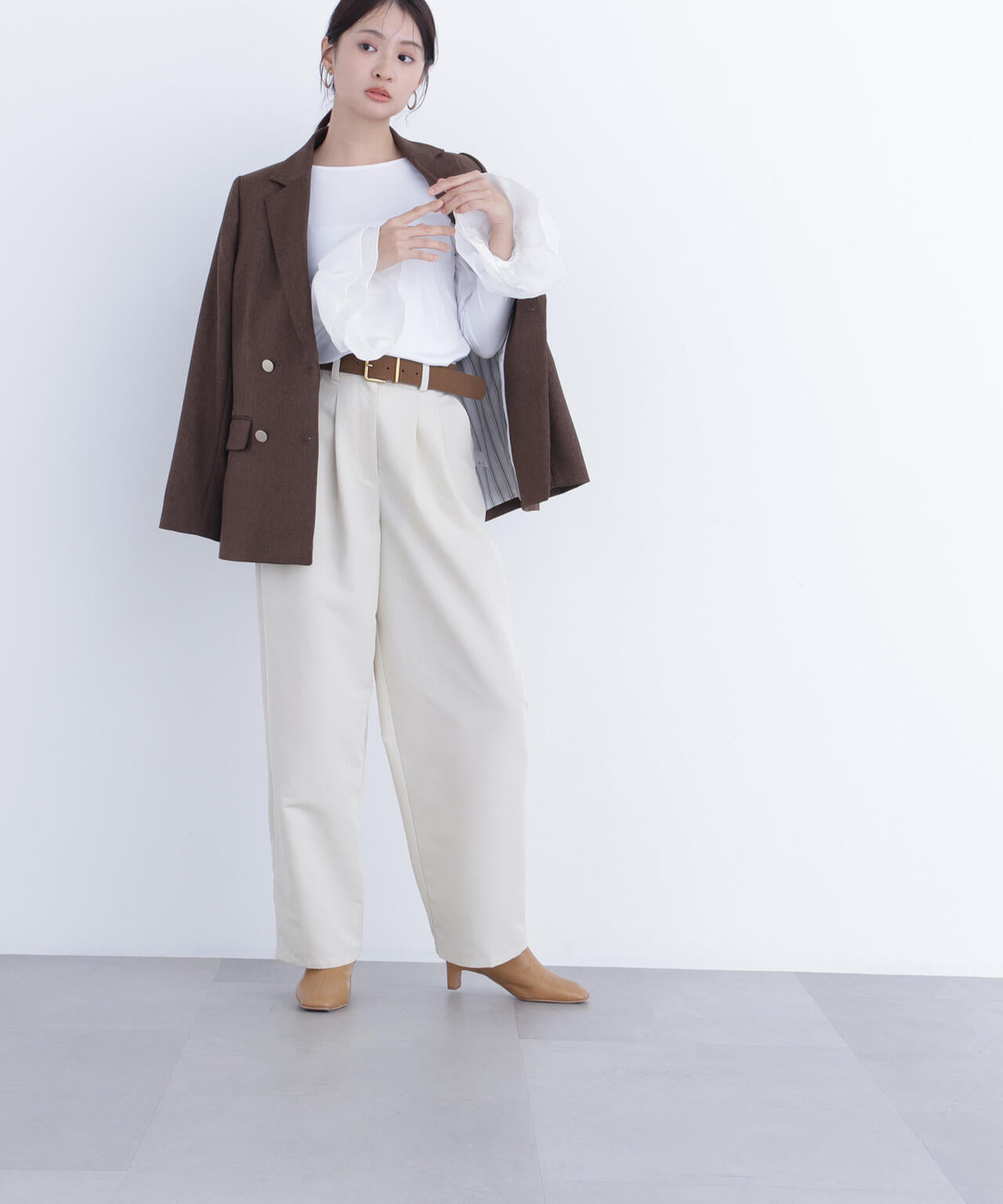 カフスドッキングカットソー