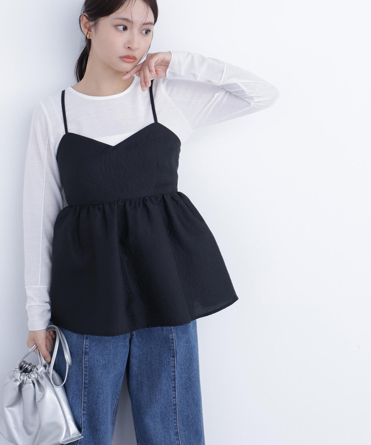 シアーメロウカットソー