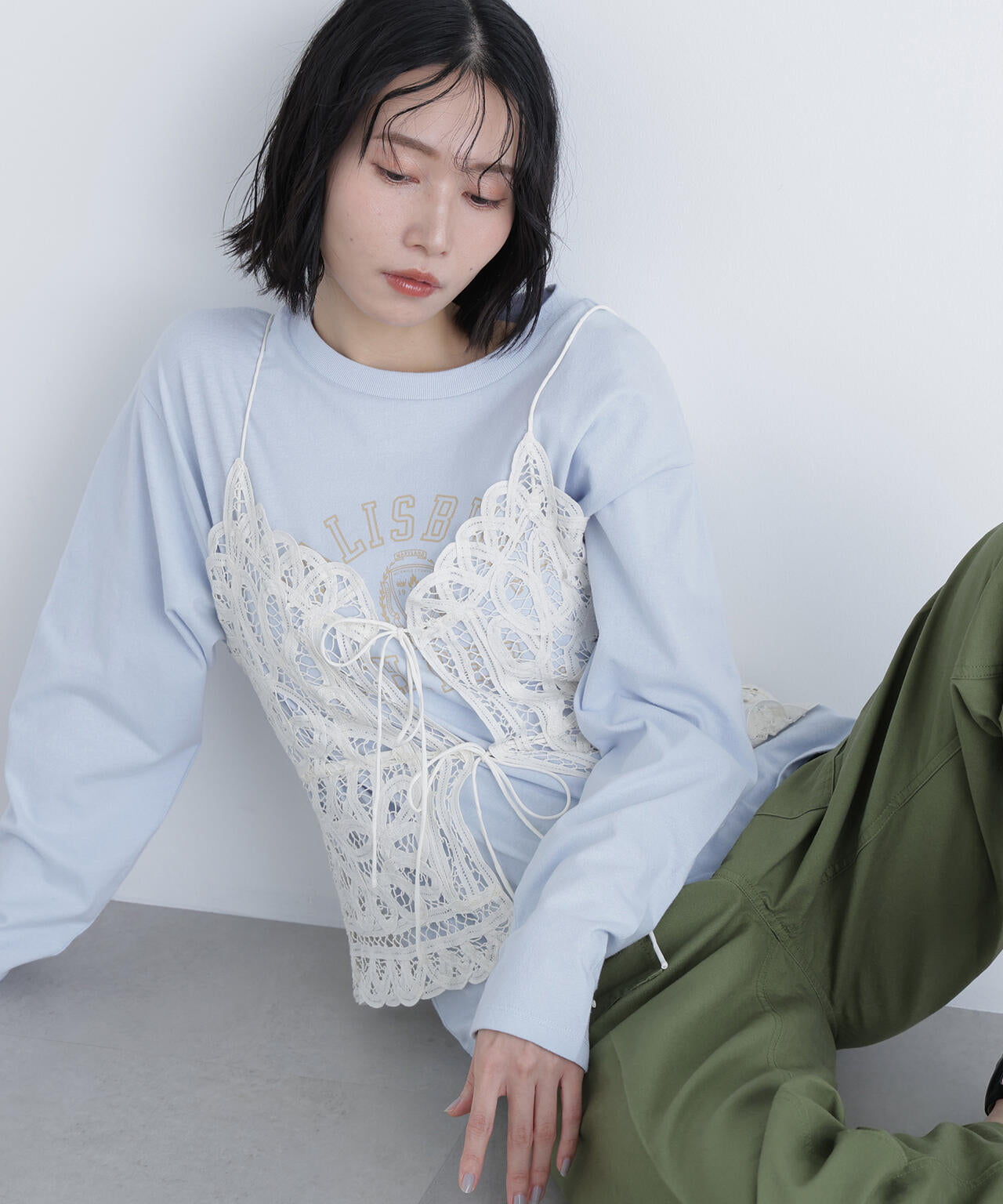 165cm 着用サイズ:FR