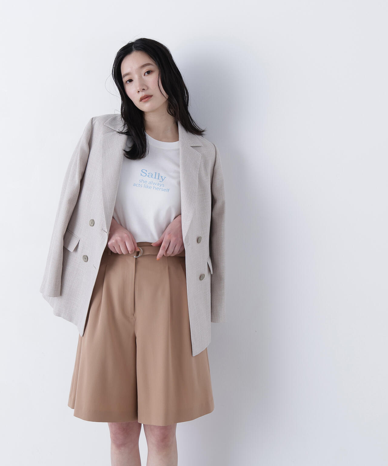 【6/12 10:00~6/15 SPECIAL COUPON 対象商品】(FUDGE掲載)ロゴプリントTシャツ