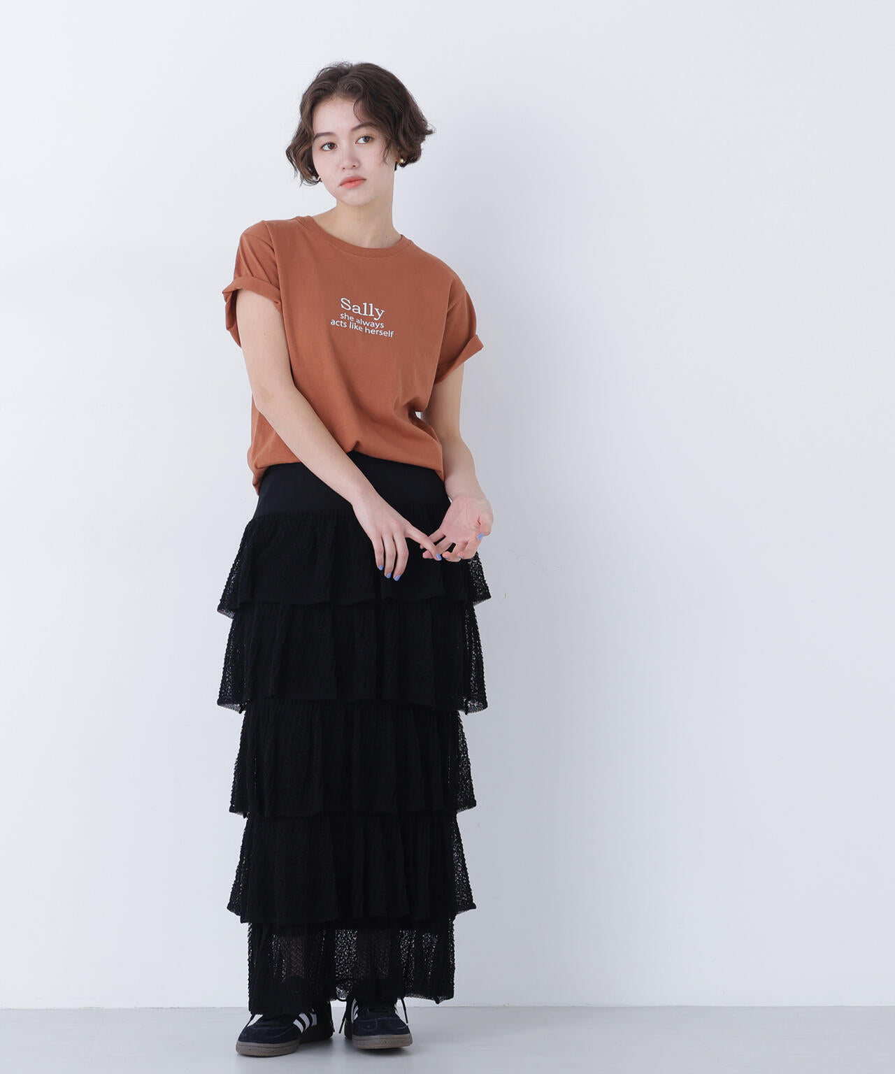 【6/12 10:00~6/15 SPECIAL COUPON 対象商品】(FUDGE掲載)ロゴプリントTシャツ