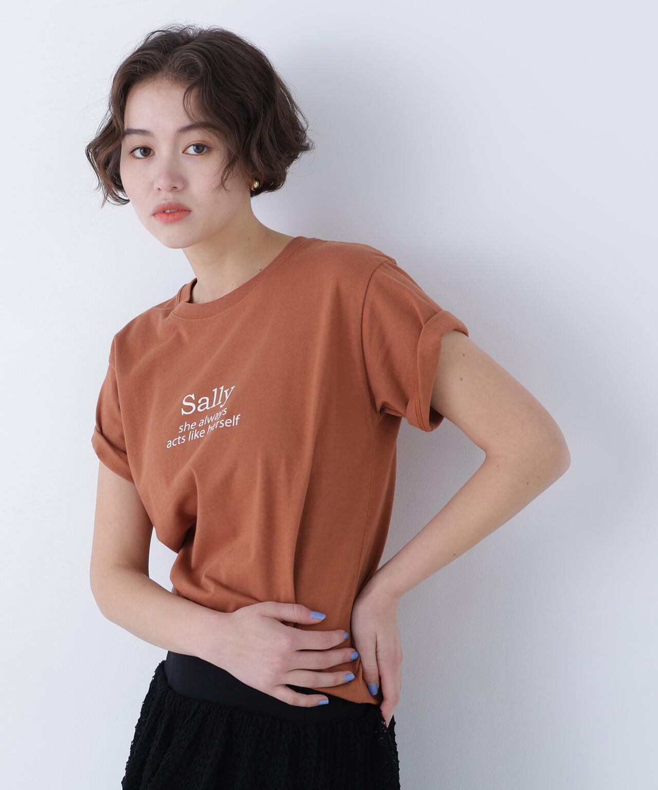 【6/12 10:00~6/15 SPECIAL COUPON 対象商品】(FUDGE掲載)ロゴプリントTシャツ