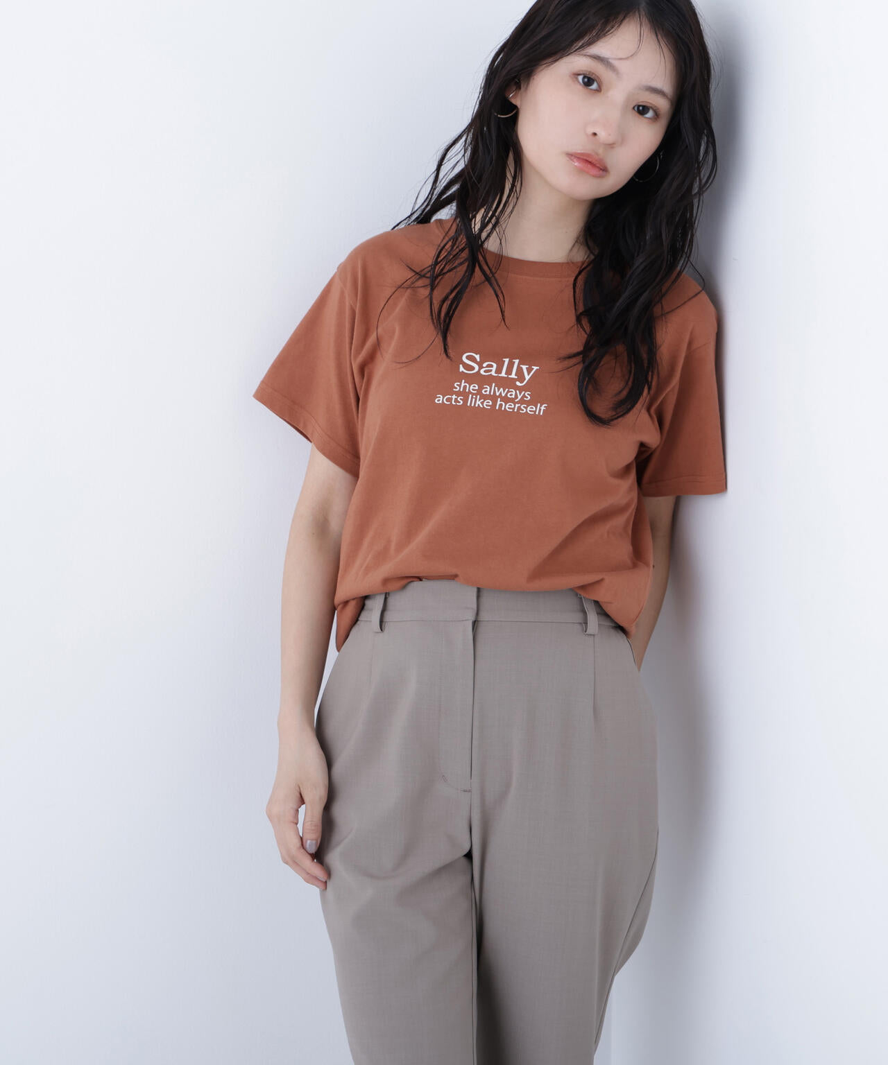 【6/12 10:00~6/15 SPECIAL COUPON 対象商品】(FUDGE掲載)ロゴプリントTシャツ