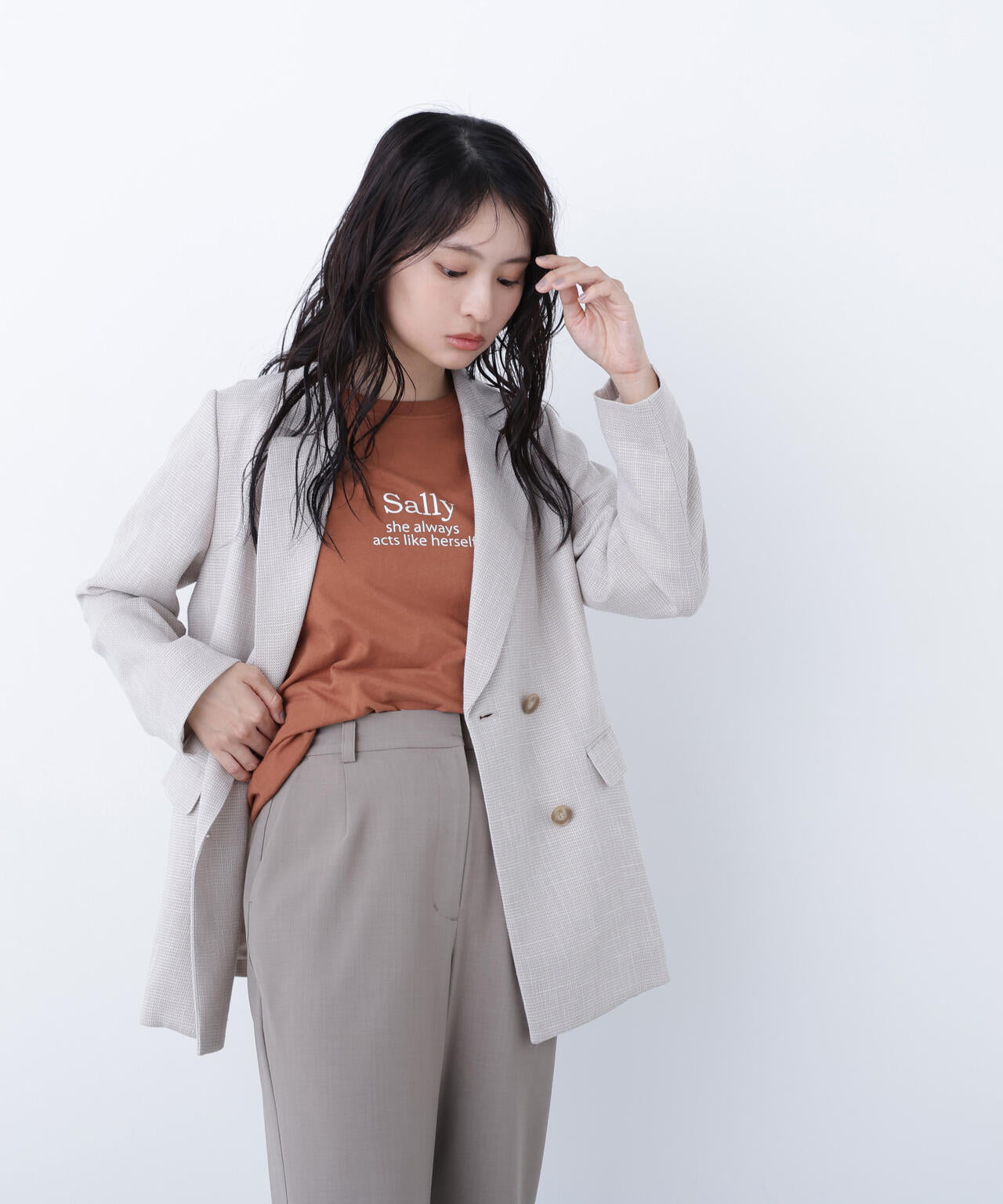 165cm 着用サイズ:FR