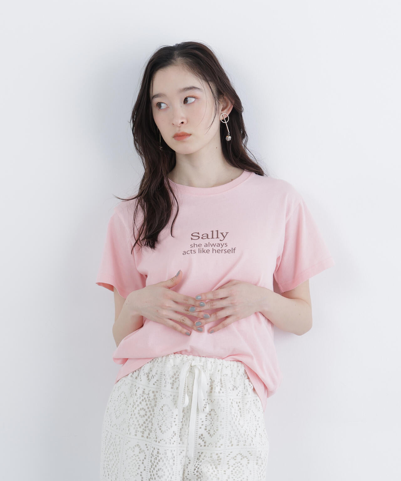 【6/12 10:00~6/15 SPECIAL COUPON 対象商品】(FUDGE掲載)ロゴプリントTシャツ