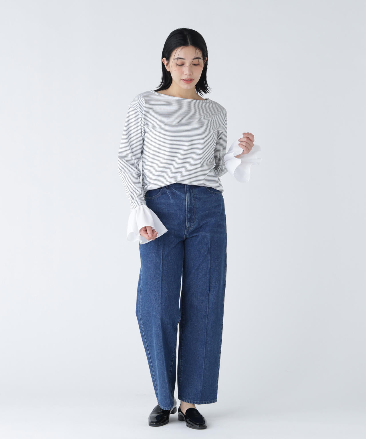 【好きを着て気分が上がる】ベルスリーブの袖が取り外せるロンT