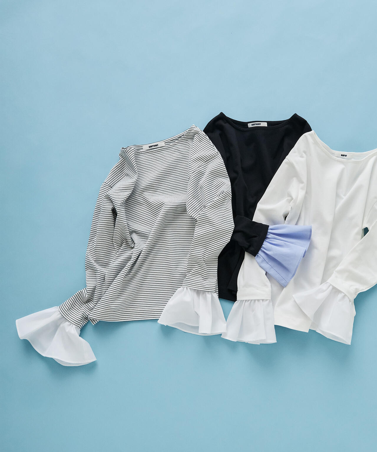 【好きを着て気分が上がる】ベルスリーブの袖が取り外せるロンT