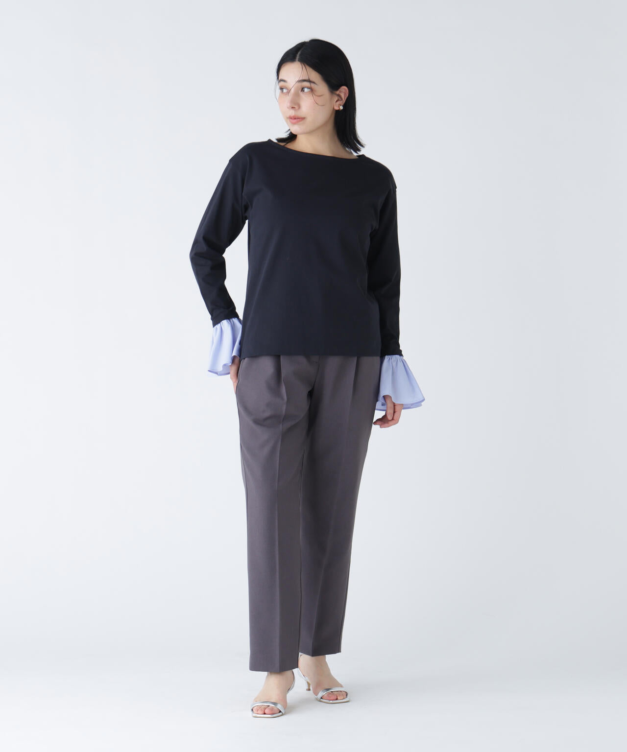 【好きを着て気分が上がる】ベルスリーブの袖が取り外せるロンT