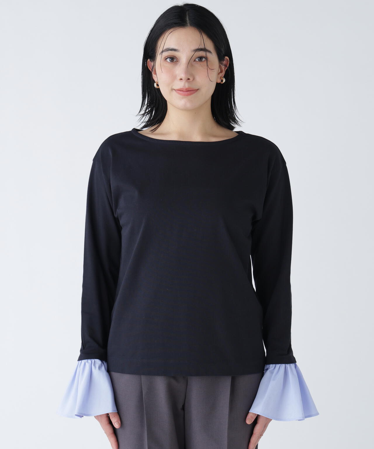 【好きを着て気分が上がる】ベルスリーブの袖が取り外せるロンT