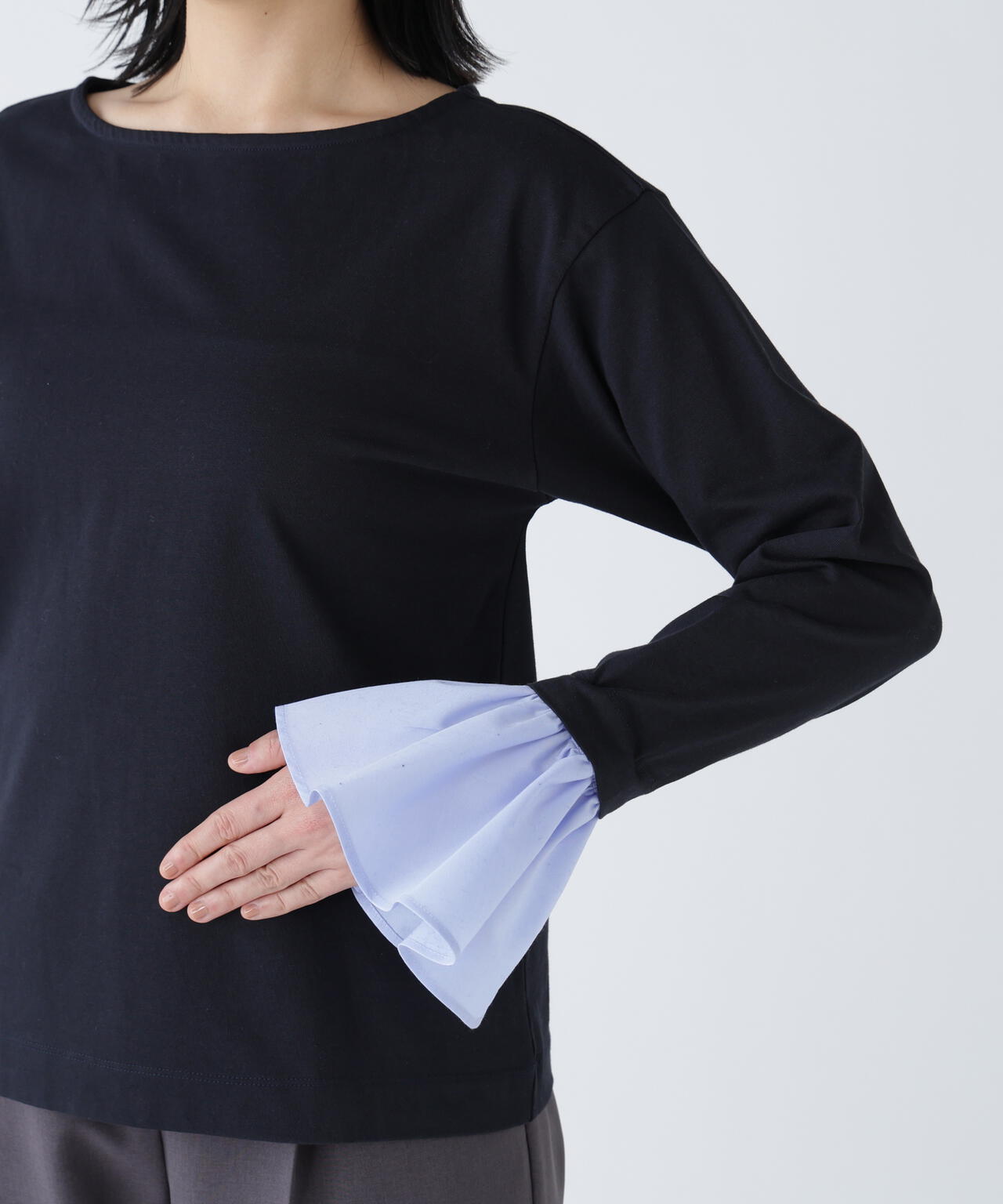 【好きを着て気分が上がる】ベルスリーブの袖が取り外せるロンT