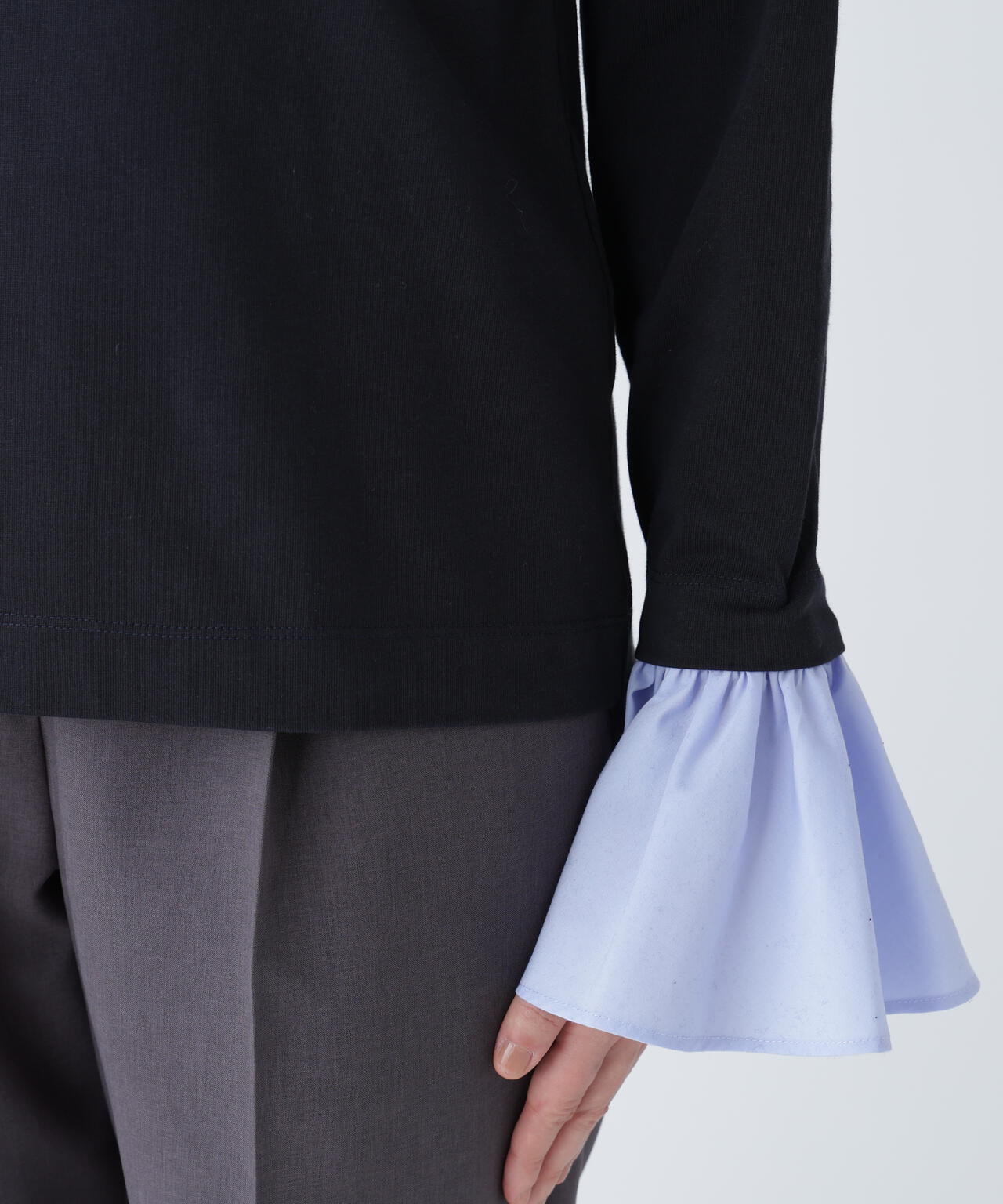 <好きを着て気分が上がる>ベルスリーブの袖が取り外せるロンT