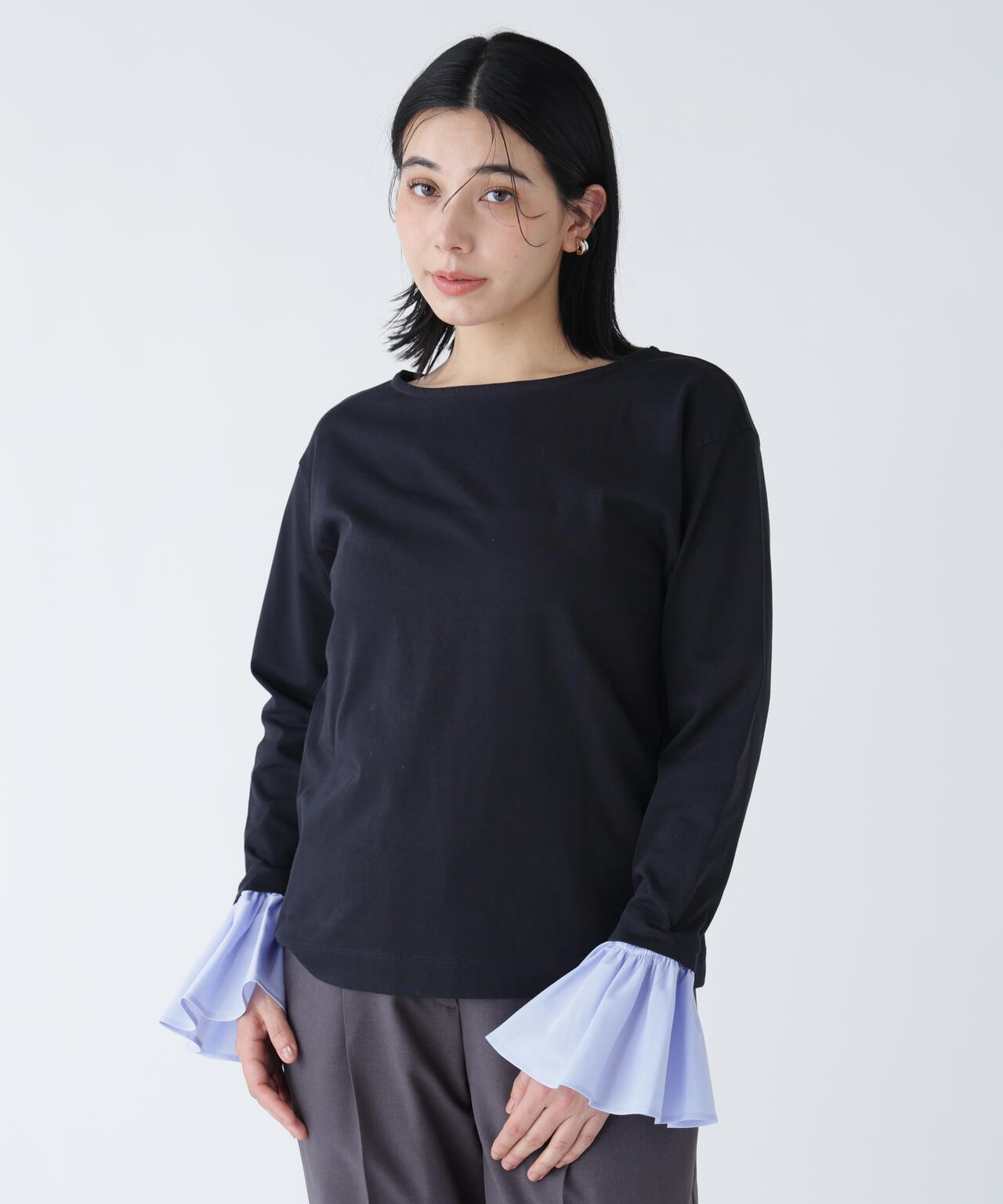 【好きを着て気分が上がる】ベルスリーブの袖が取り外せるロンT