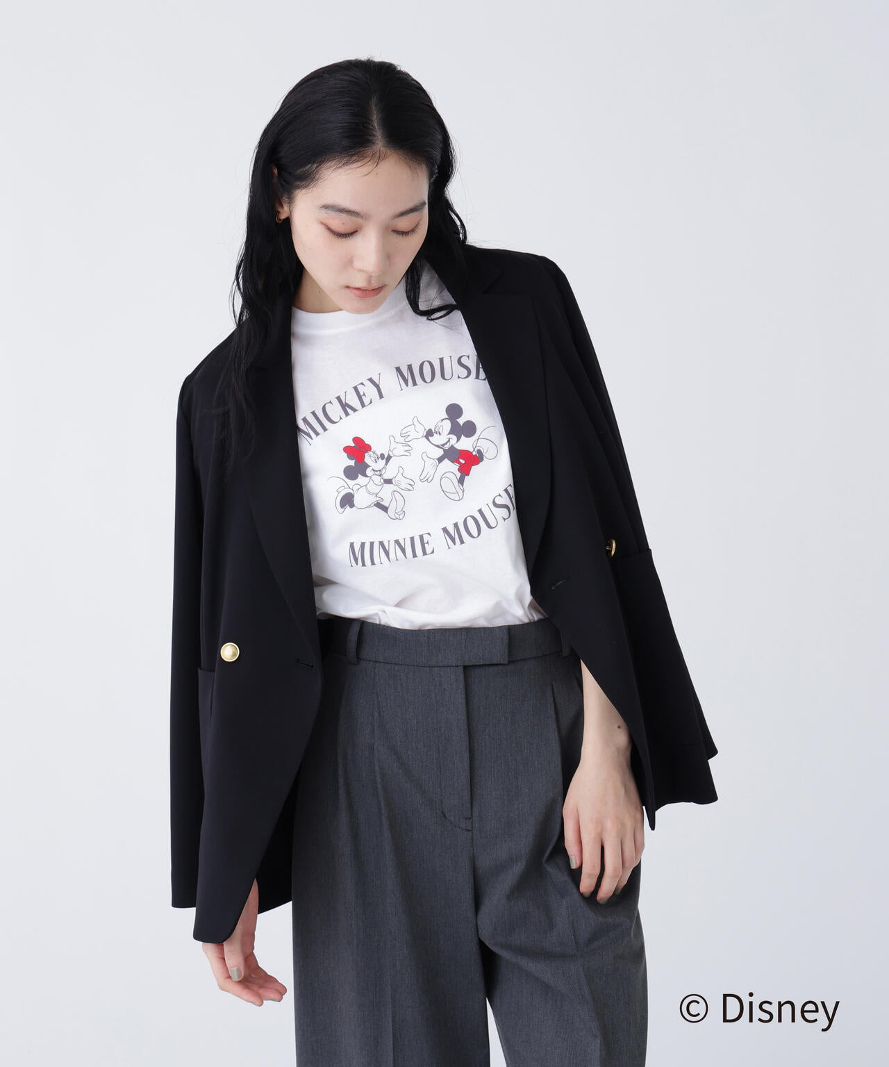 168cm B81cm W60cm H89cm 着用サイズ:FR