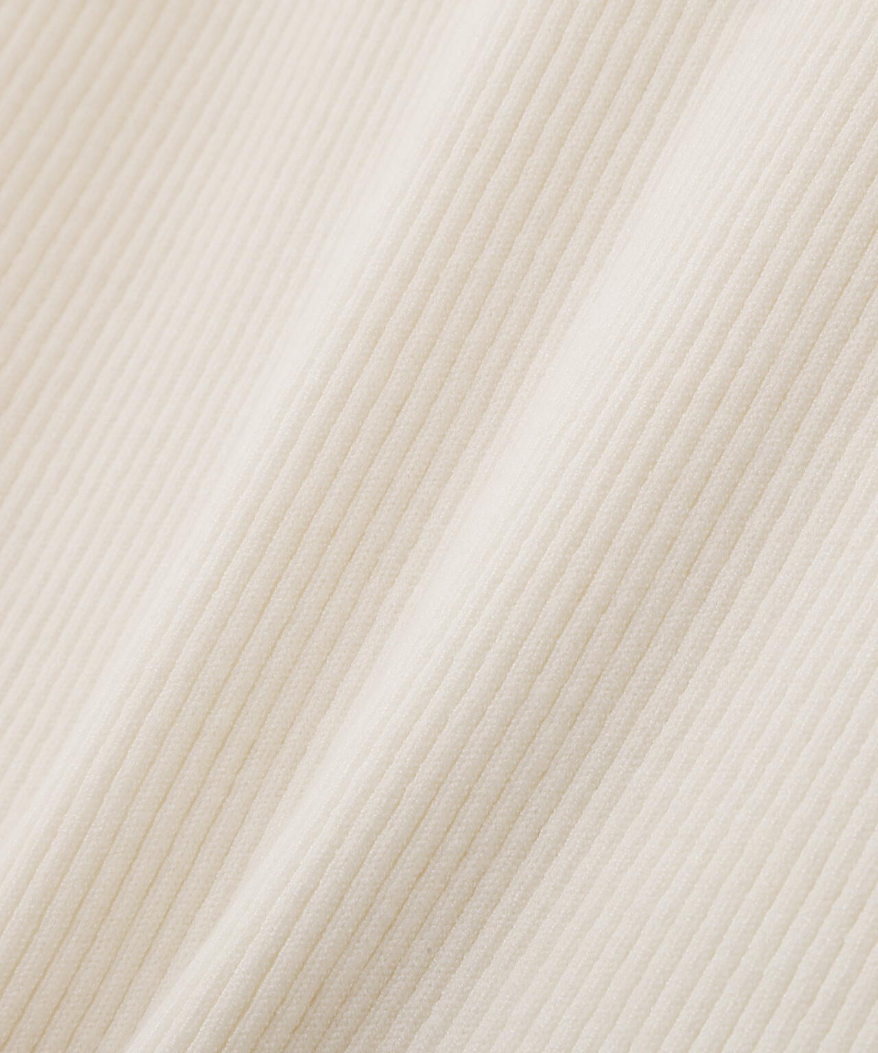 レーシーカフスリブニット