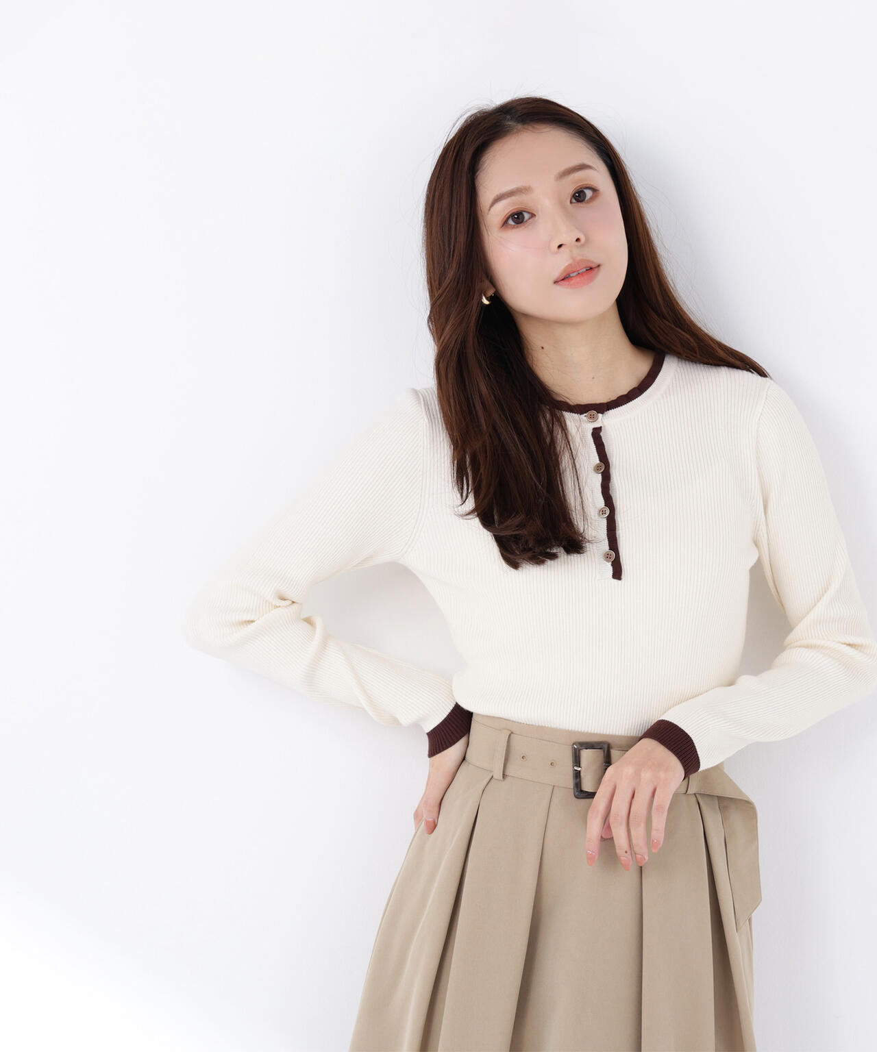 165.5cm 着用サイズ:FR